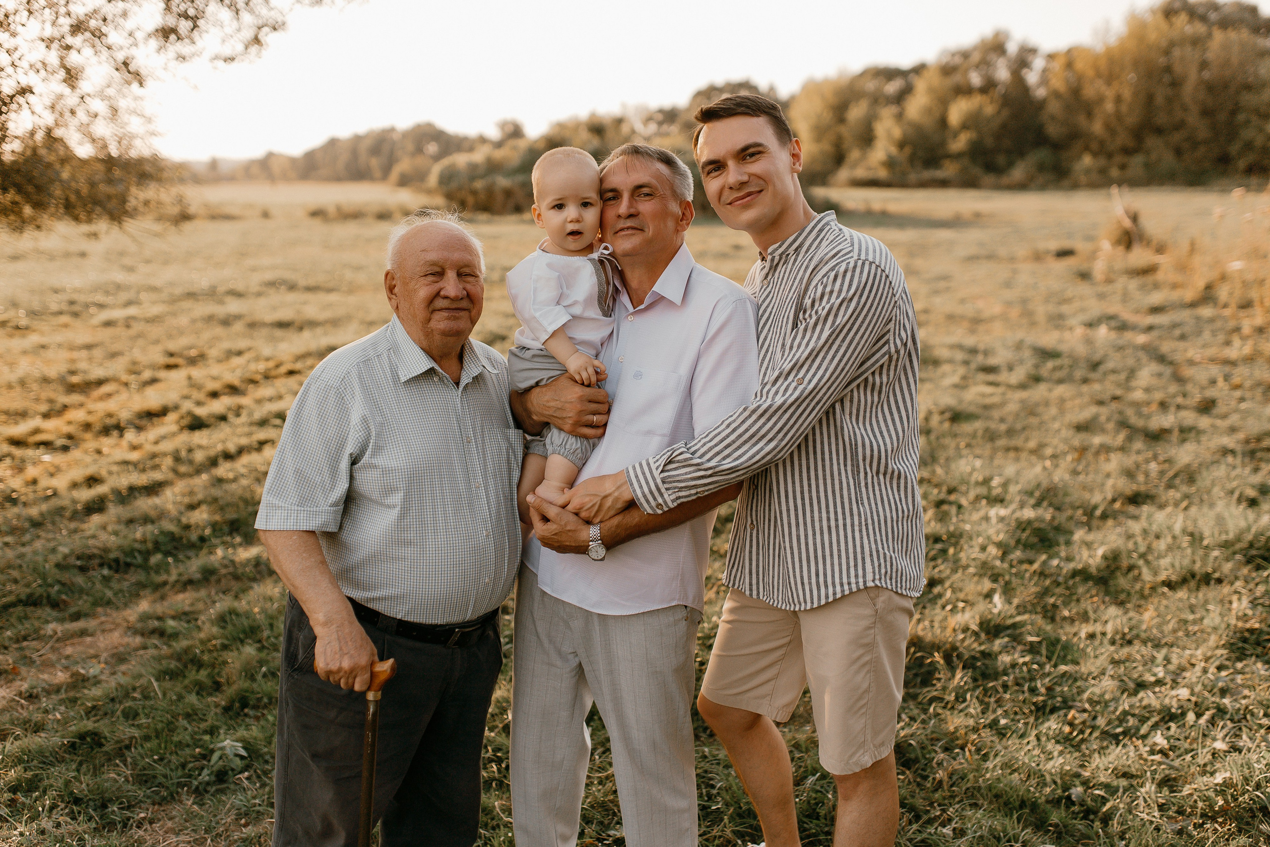 4 поколения. Семейный фотограф Губкин/Старый Оскол