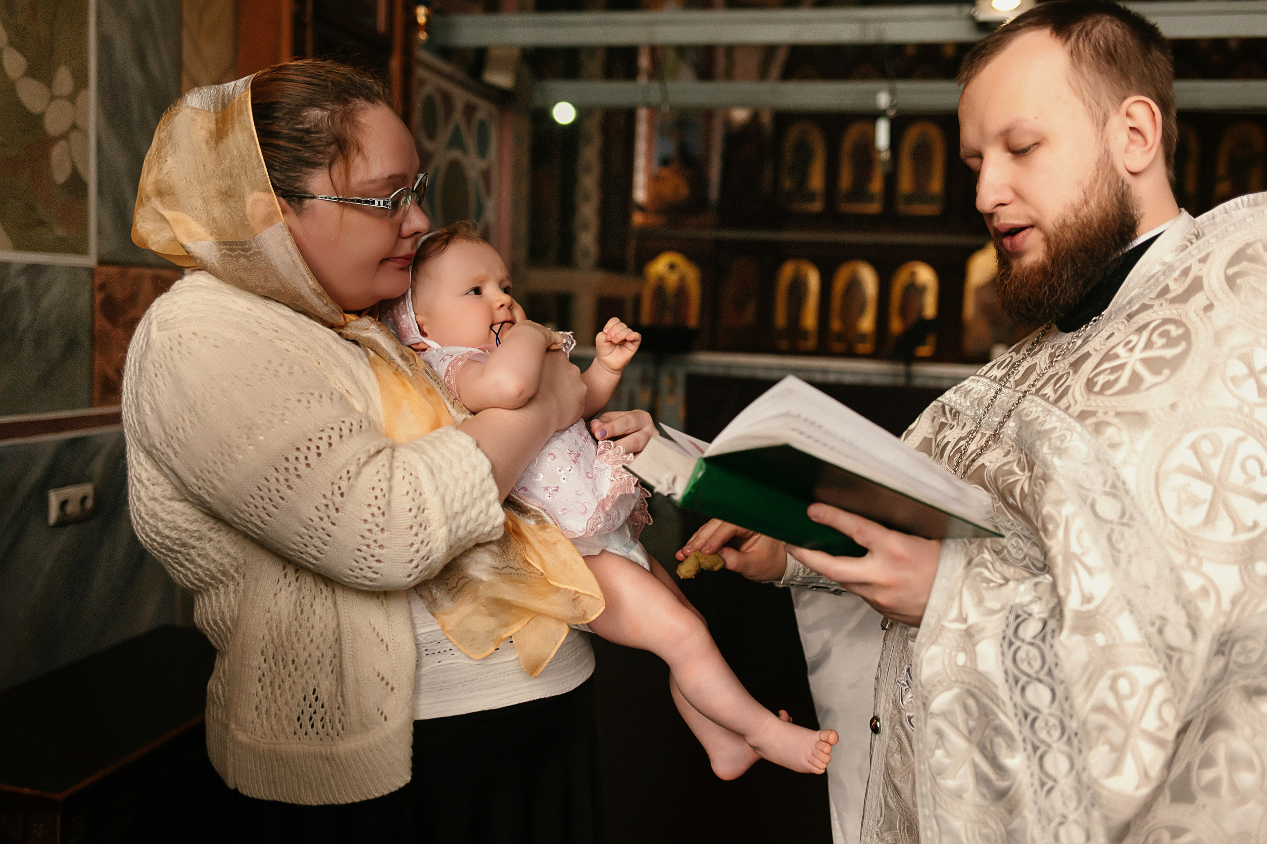 Крещение Есении. Семейный и детский фотограф в Нижнем Новгороде Буслаева Мария