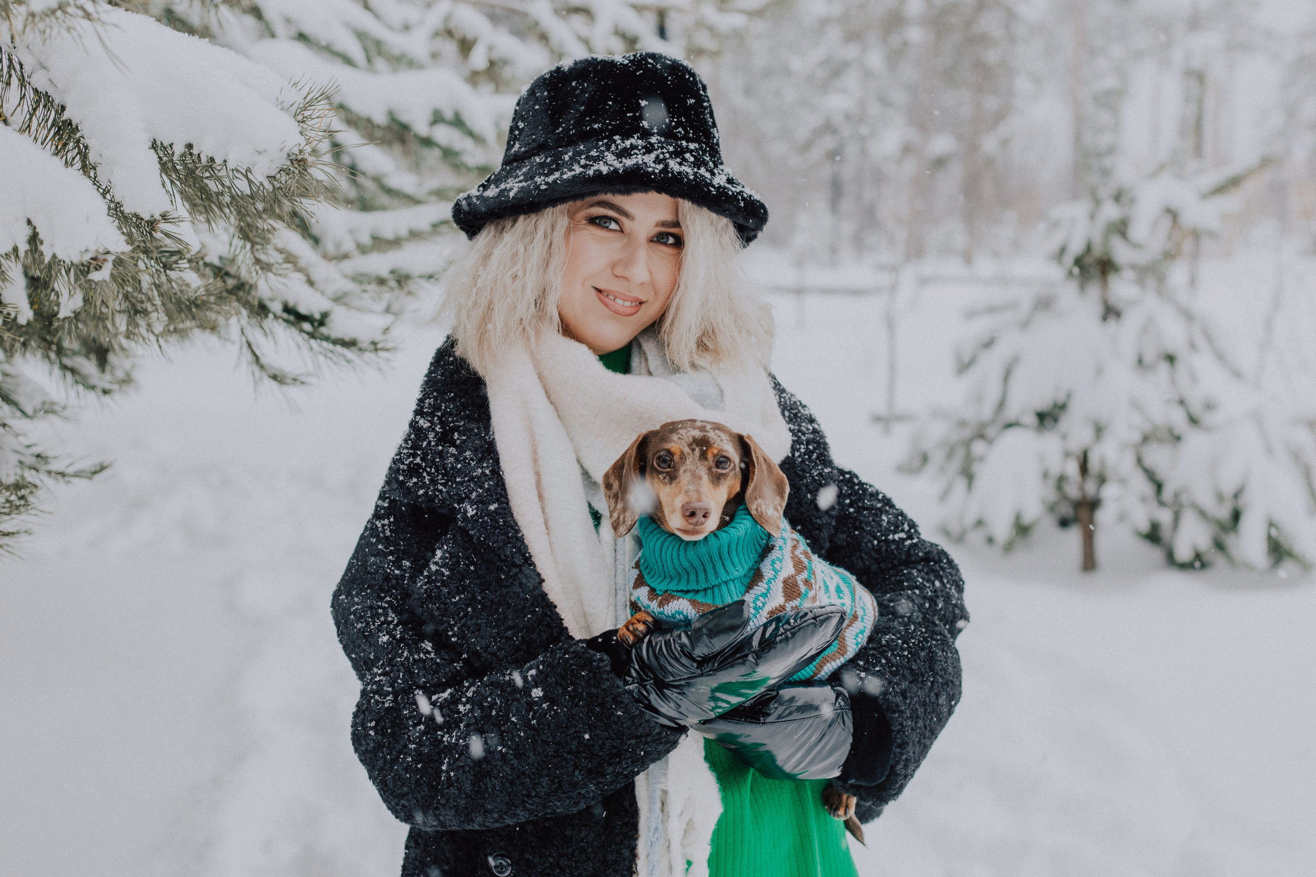 Winter. «A pet». Фотограф Москва / Балашиха