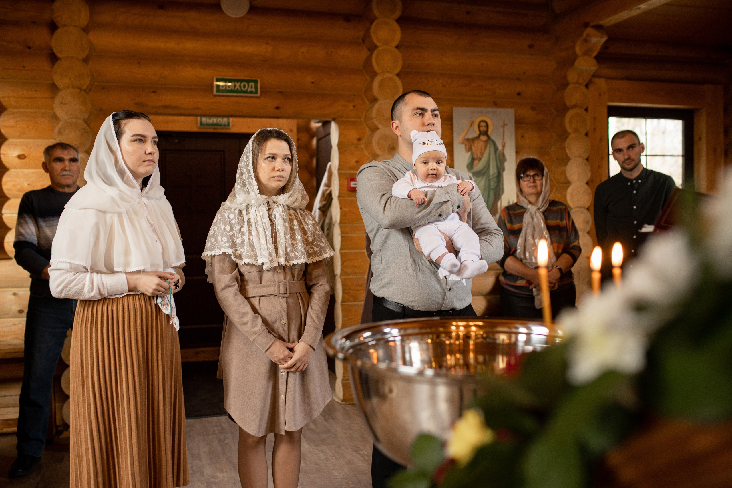 Таинство крещения Марка. Фотограф в Железнодорожном и Балашихе