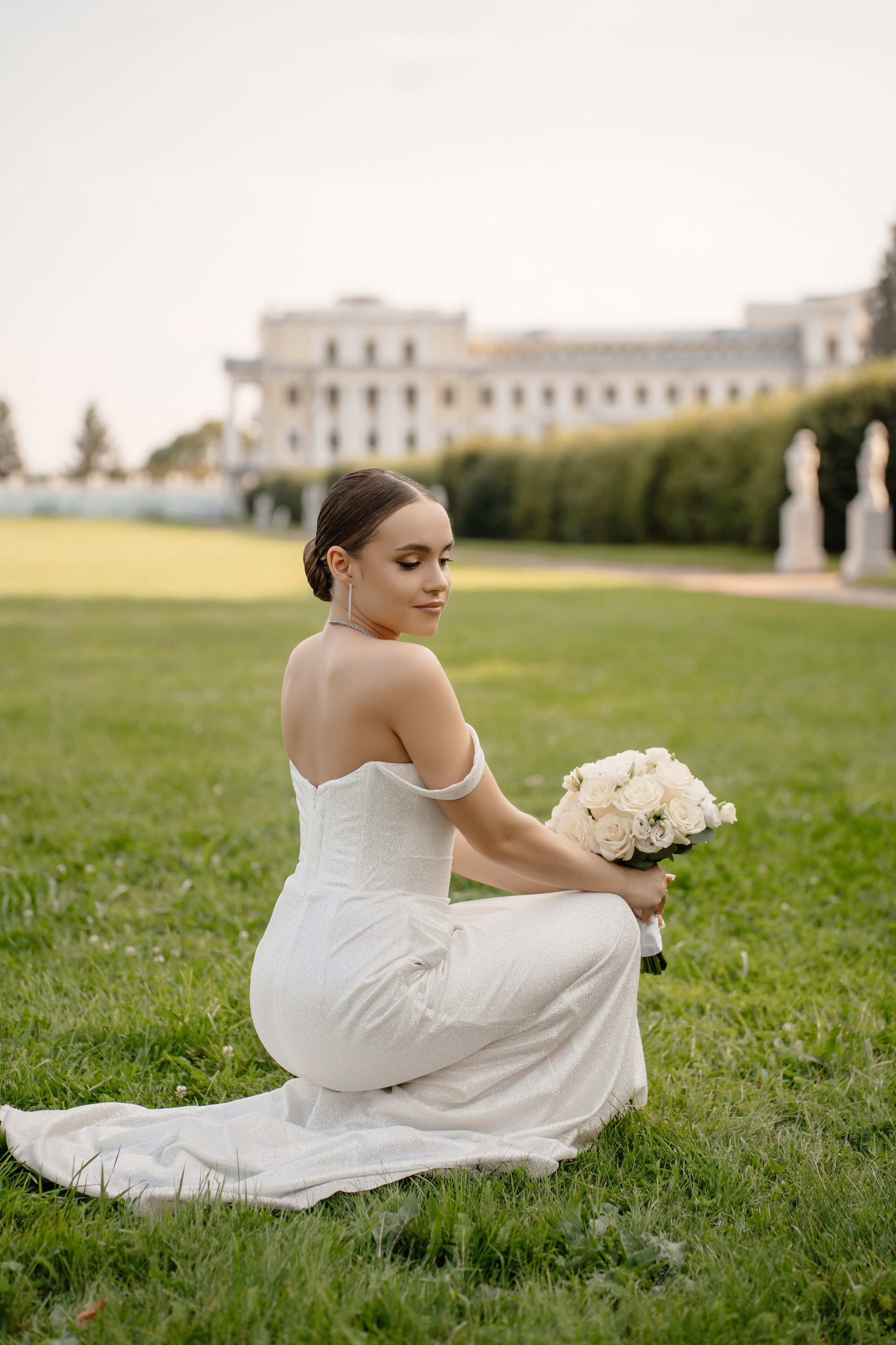 Свадебная фотосессия в парке Архангельское. Свадебный и семейный фотограф в Москве Светлана Зоткина