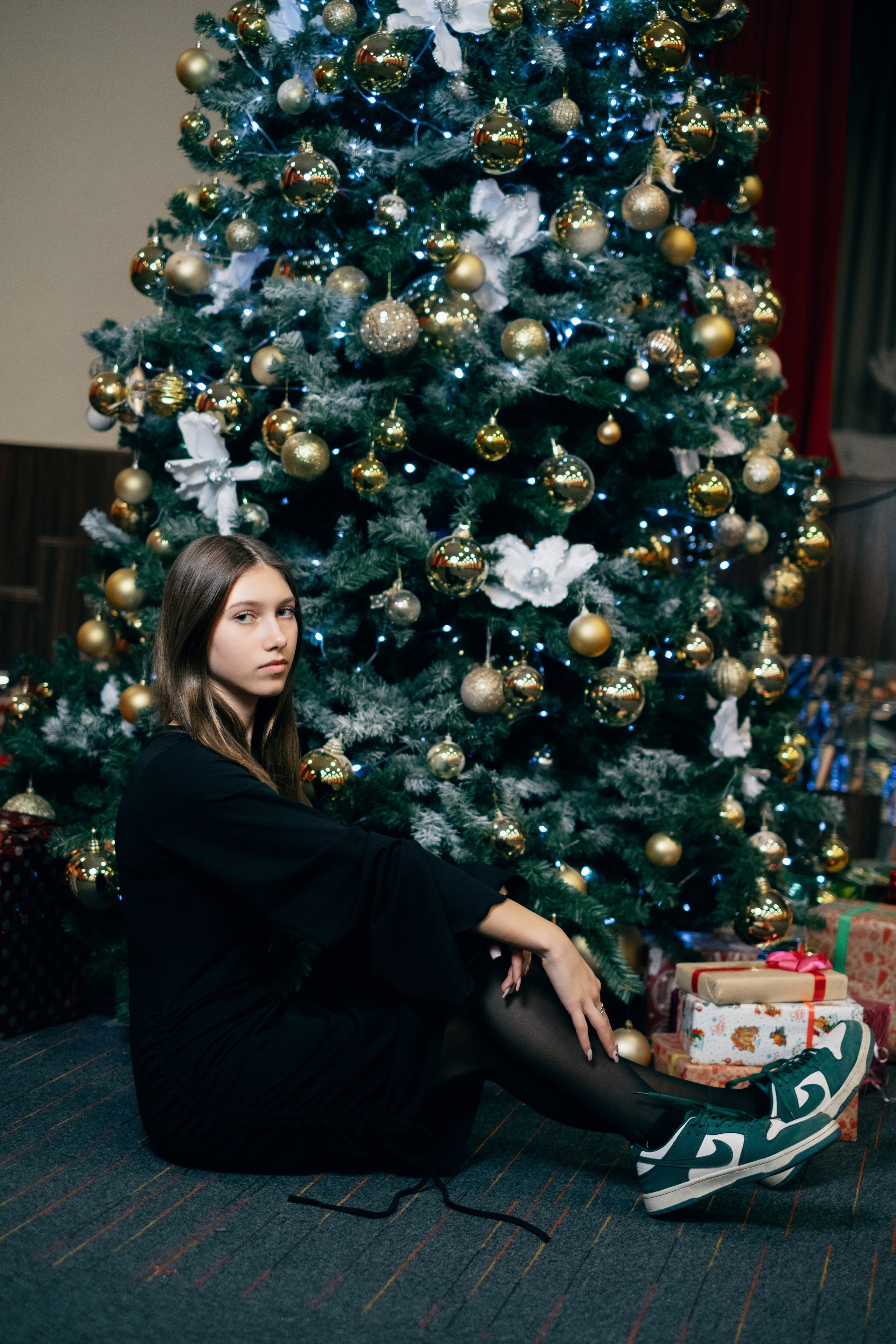 Новогодняя Фотосессия МАОУ СОШ№ 15 8 «Г». Свадебный и репортажной фотограф Денис Ожигин в Краснодаре и Краснодарском крае