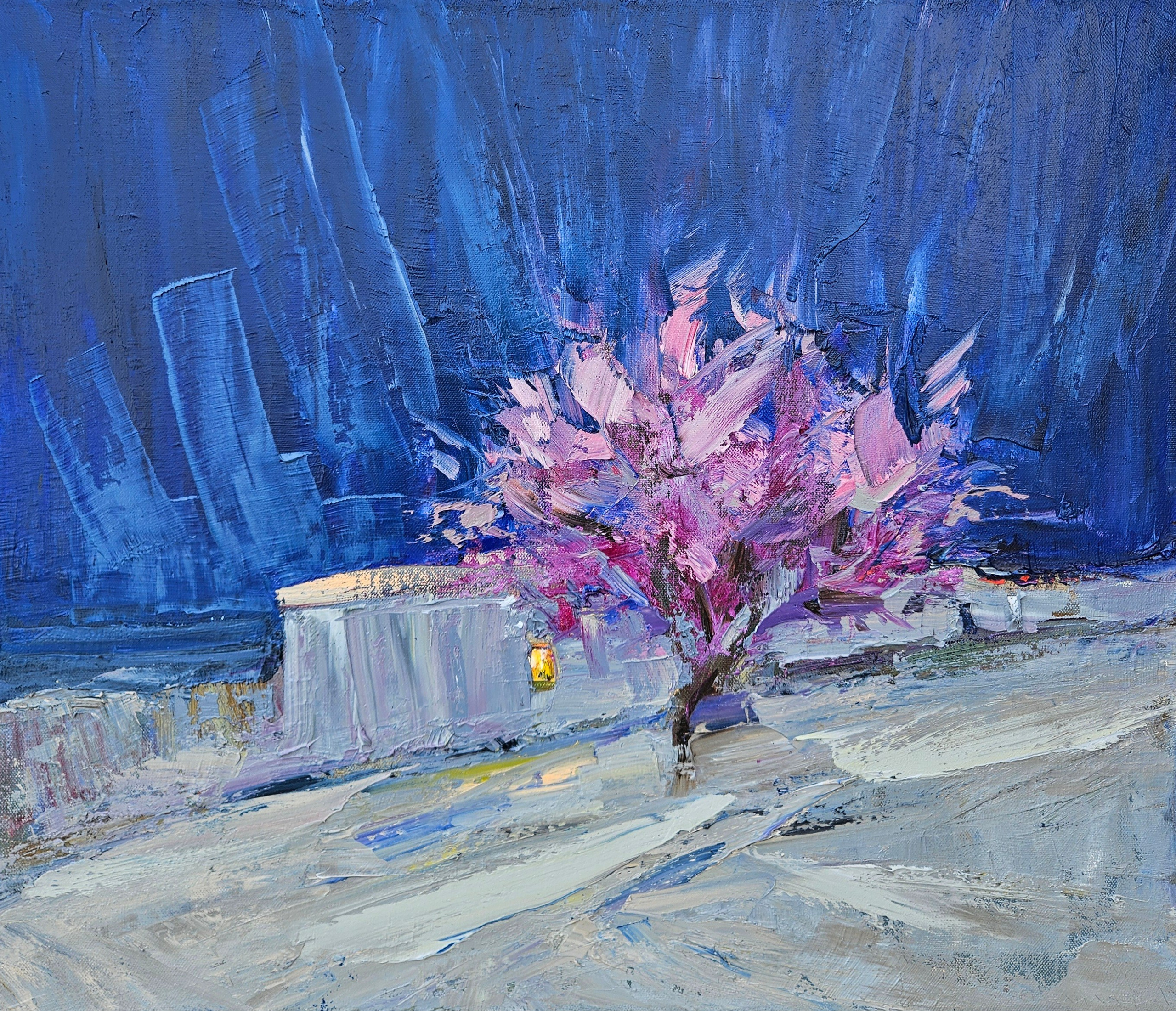 "Вечер". 2026. Холст, масло. 60х70. Цена: 30000₽