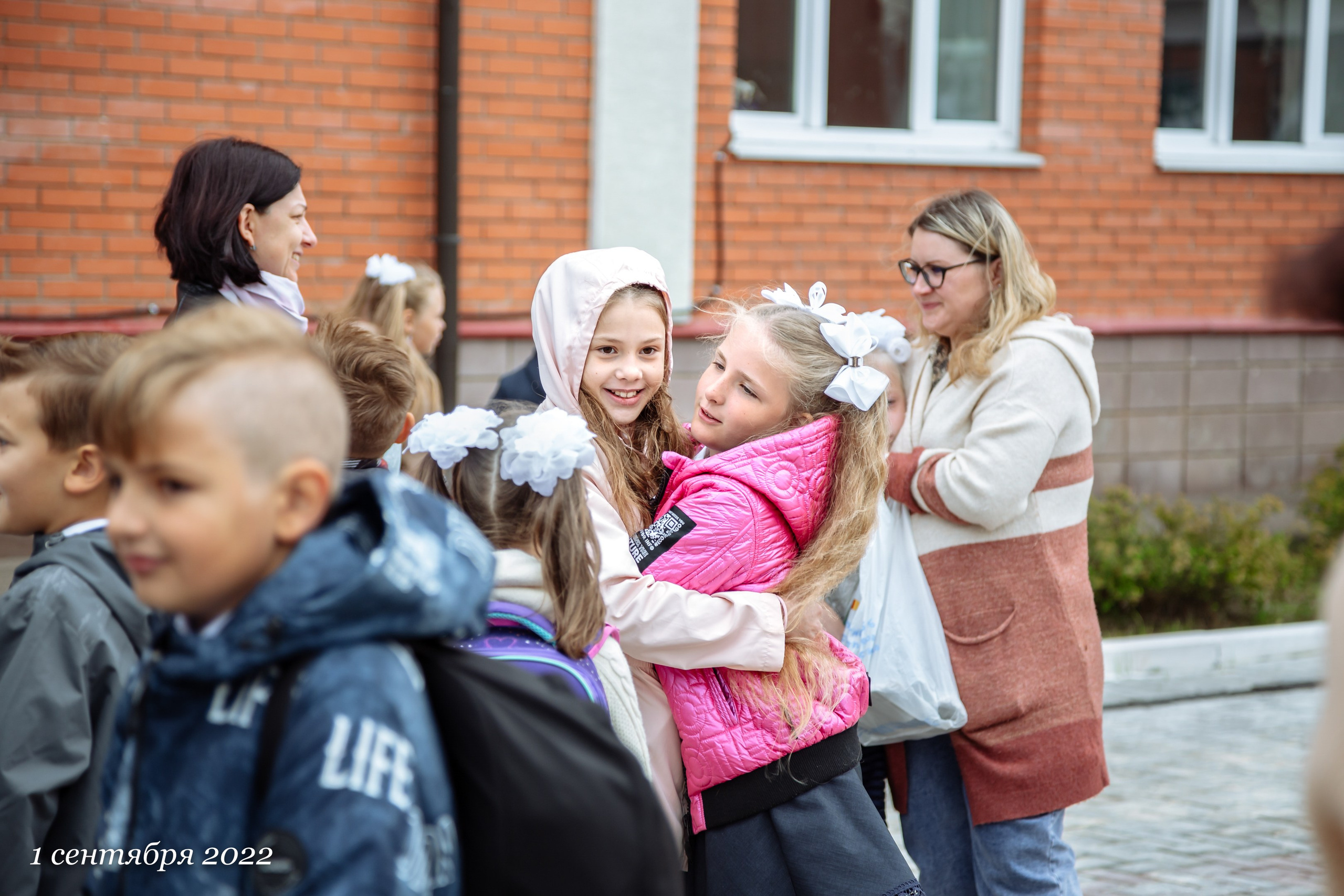 Репортаж в школе на 1 сентября. GagarinProArt