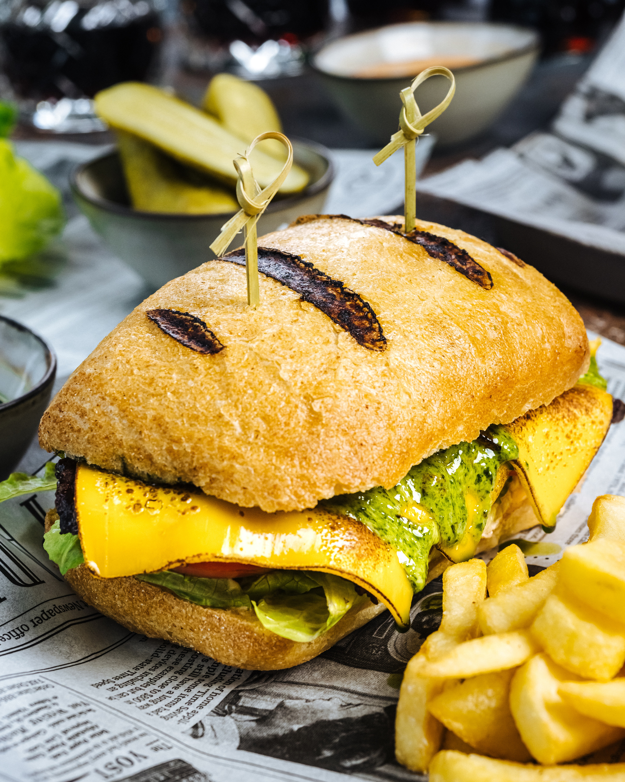 Бургеры, сэндвичи. Фотография со вкусом