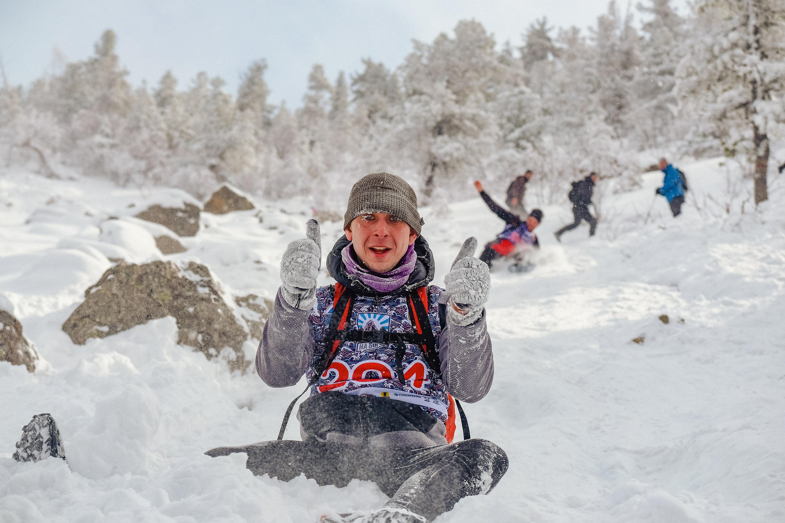 Забег «НА БОРУС» 2023. Фотограф Анна Герман. Красноярск