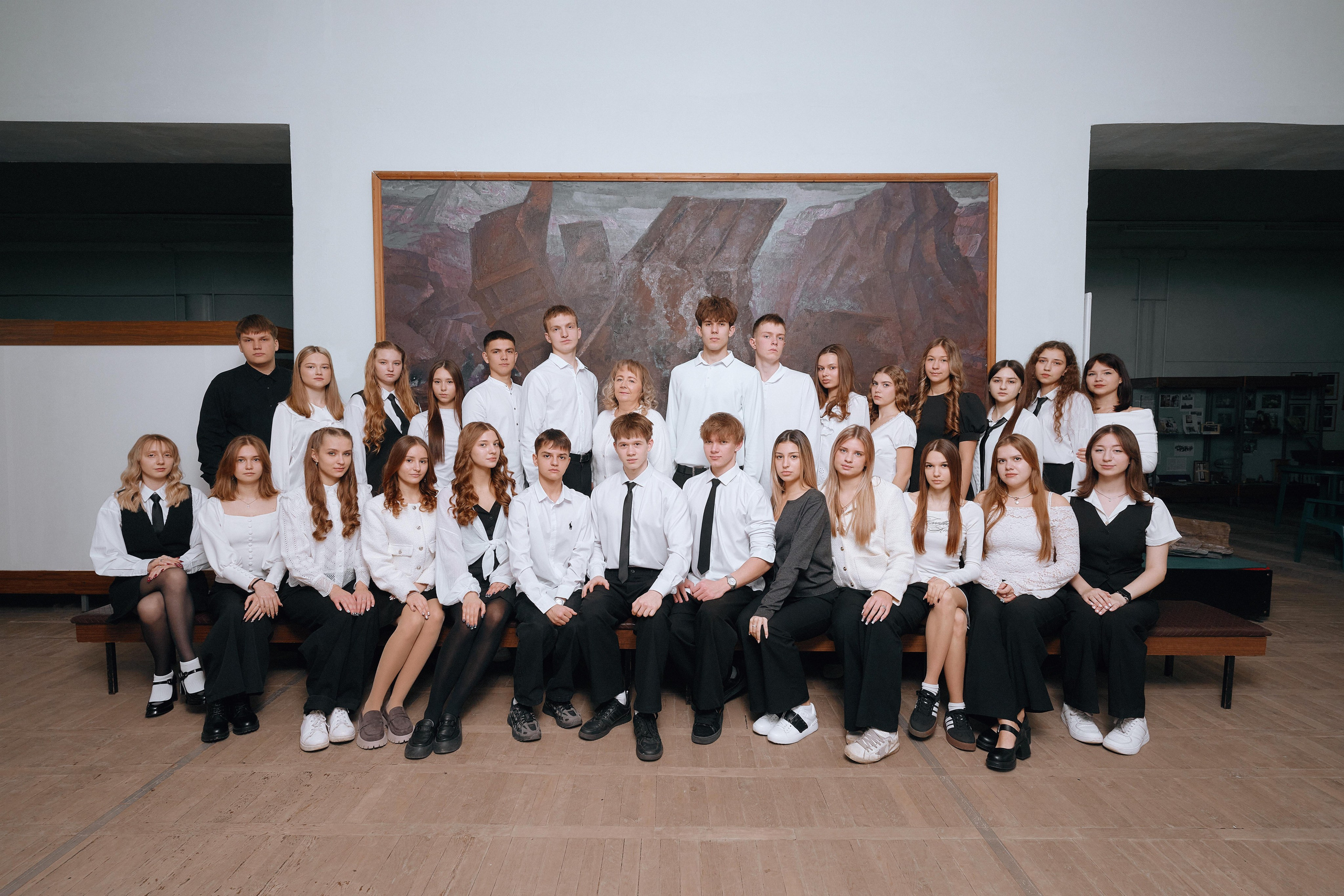 Как проходит съёмка школьников. Выпускные альбомы в Губкине. Фотограф Евгений Брюхович