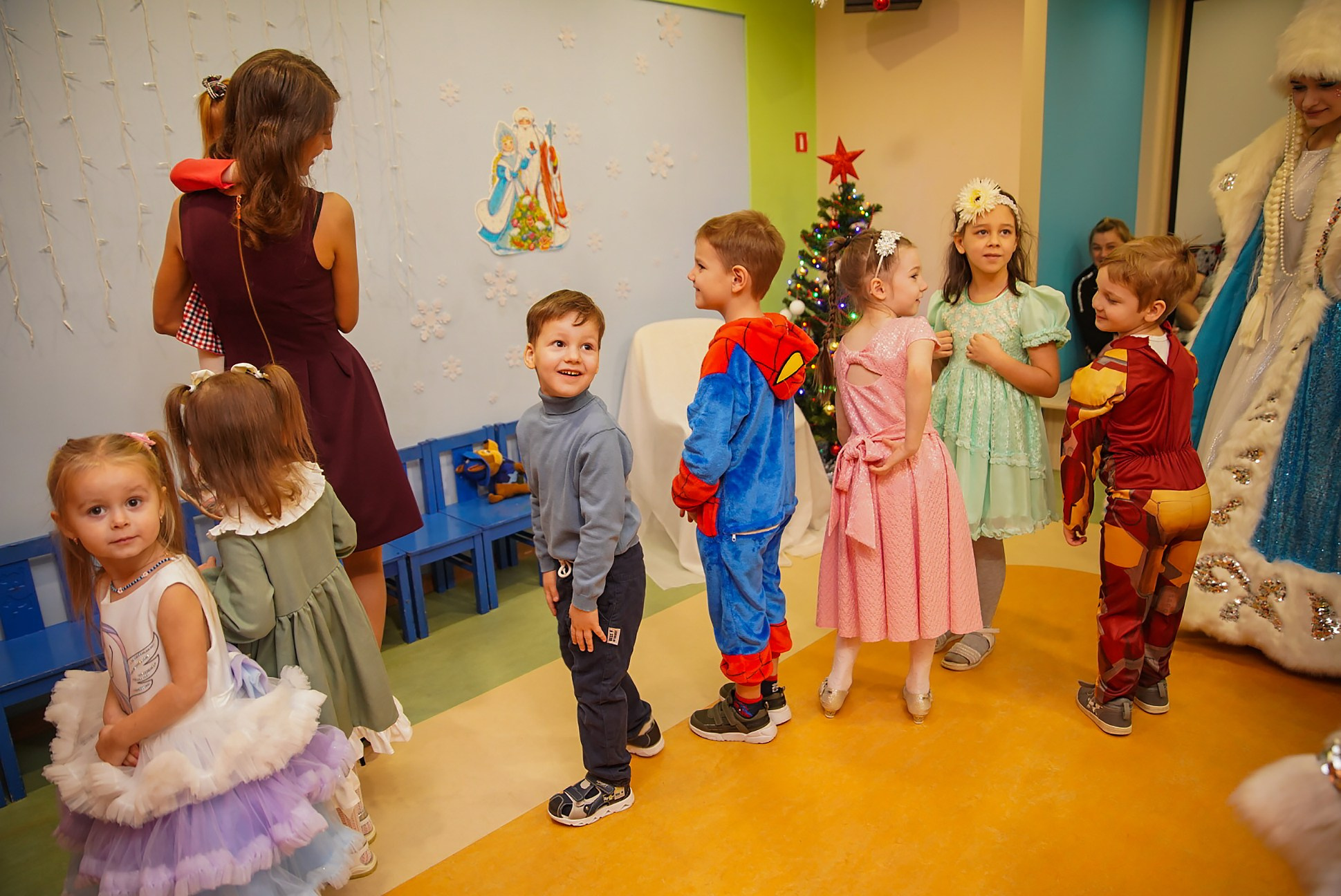 Новый год в частном детском садике. Семейный и детский фотограф в Нижнем Новгороде