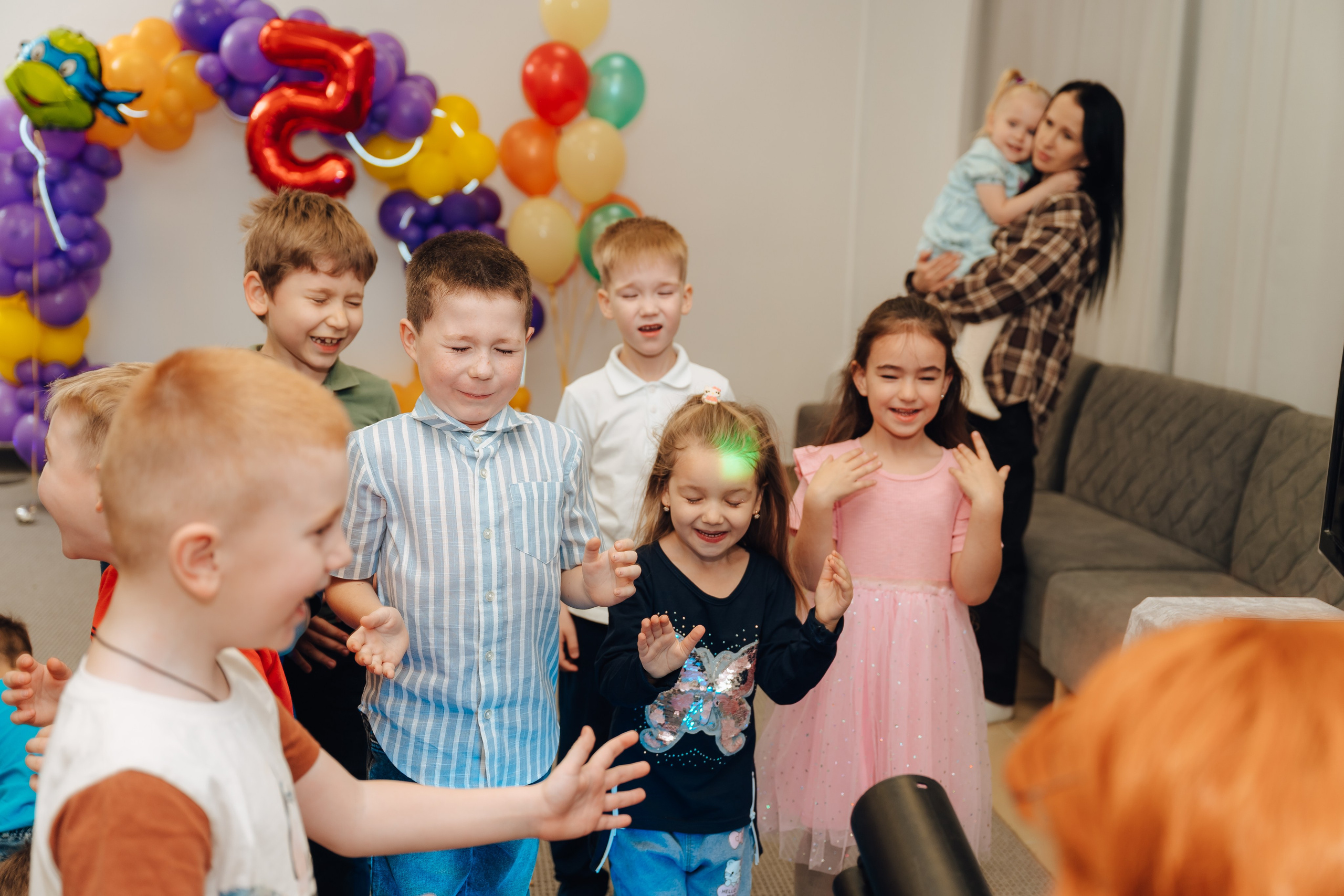 Праздник Матвея Мультифокс. Детский и семейный фотограф Катерина Мишина