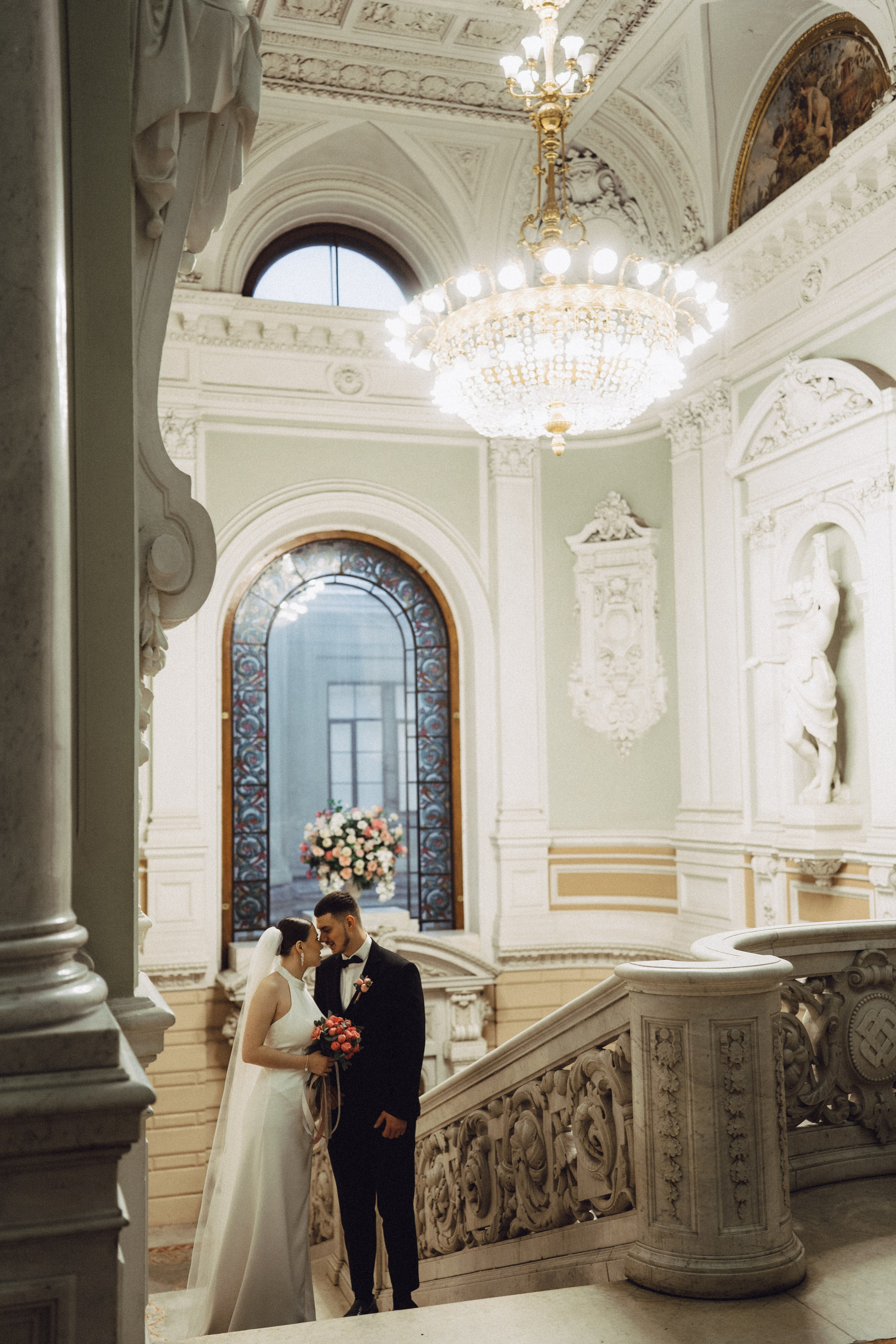 СВАДЕБНАЯ СЬЕМКА В ПЕВОМ ДВОРЦЕ БРАКОСОЧЕТАНИЯ. Профессиональный фотограф, Санкт-Петербург — Виктория Богомолова