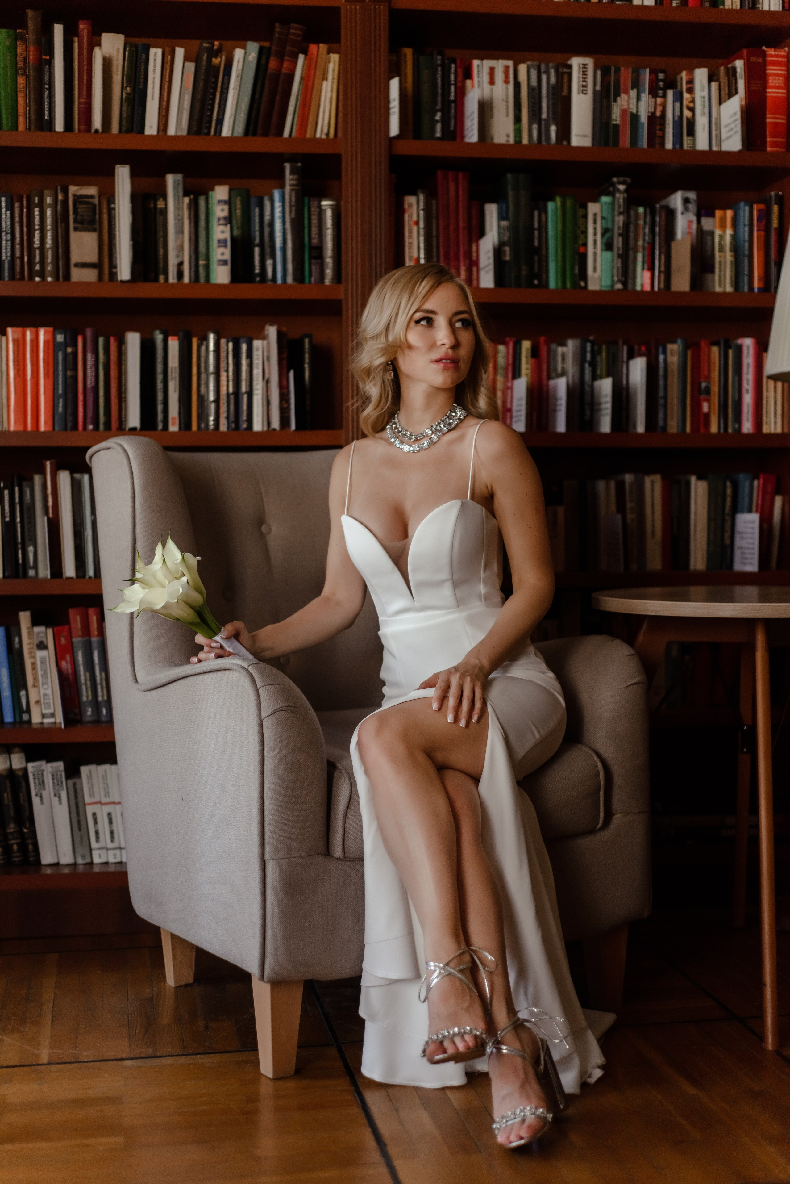 Свадьба в библиотеке Пушкина. Фотограф Диана Вальтер