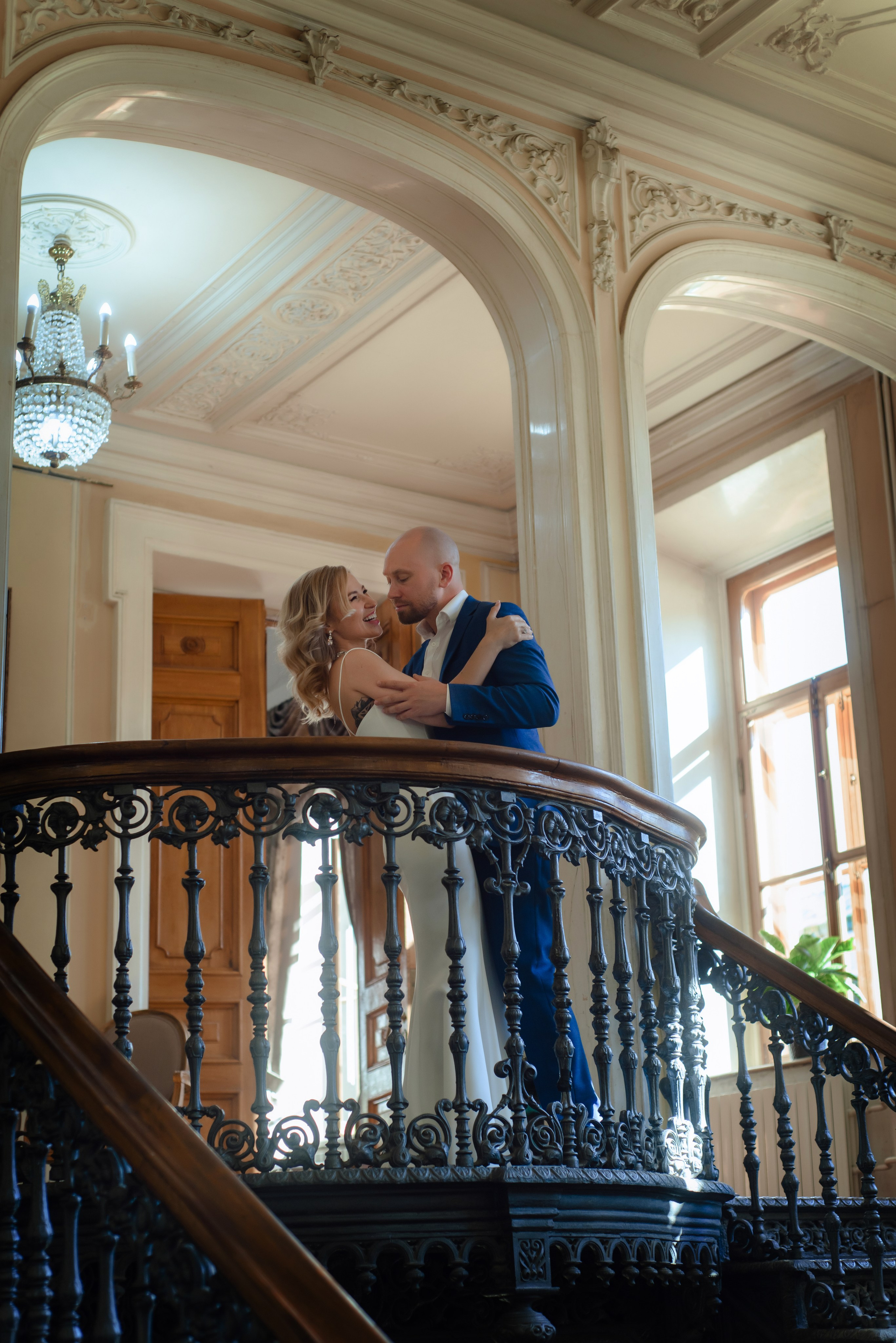 Свадьба в библиотеке Пушкина. Фотограф Диана Вальтер