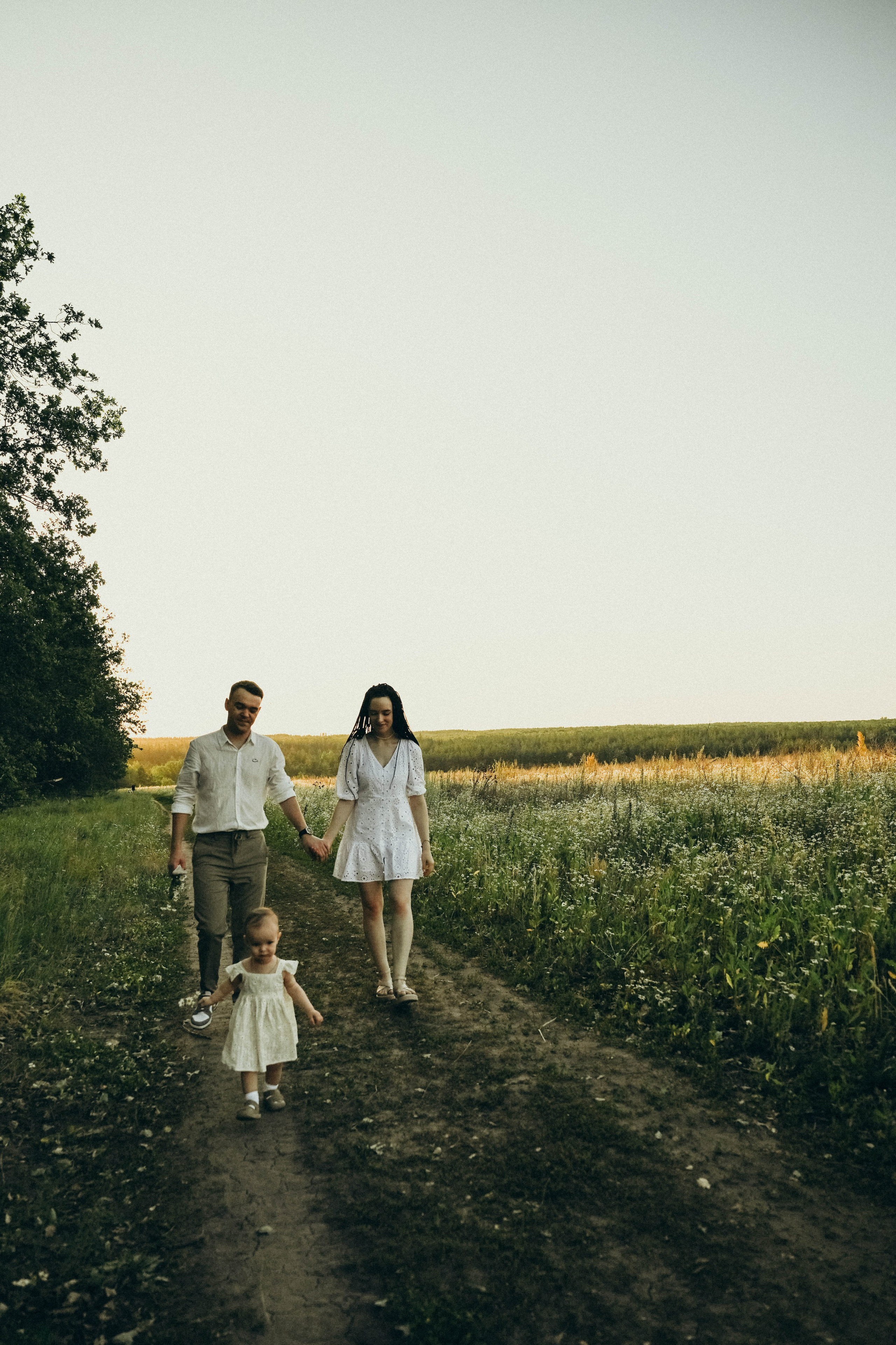 Ромашковое поле. Семейный фотограф в Москве Люберцах Ирина Вронская