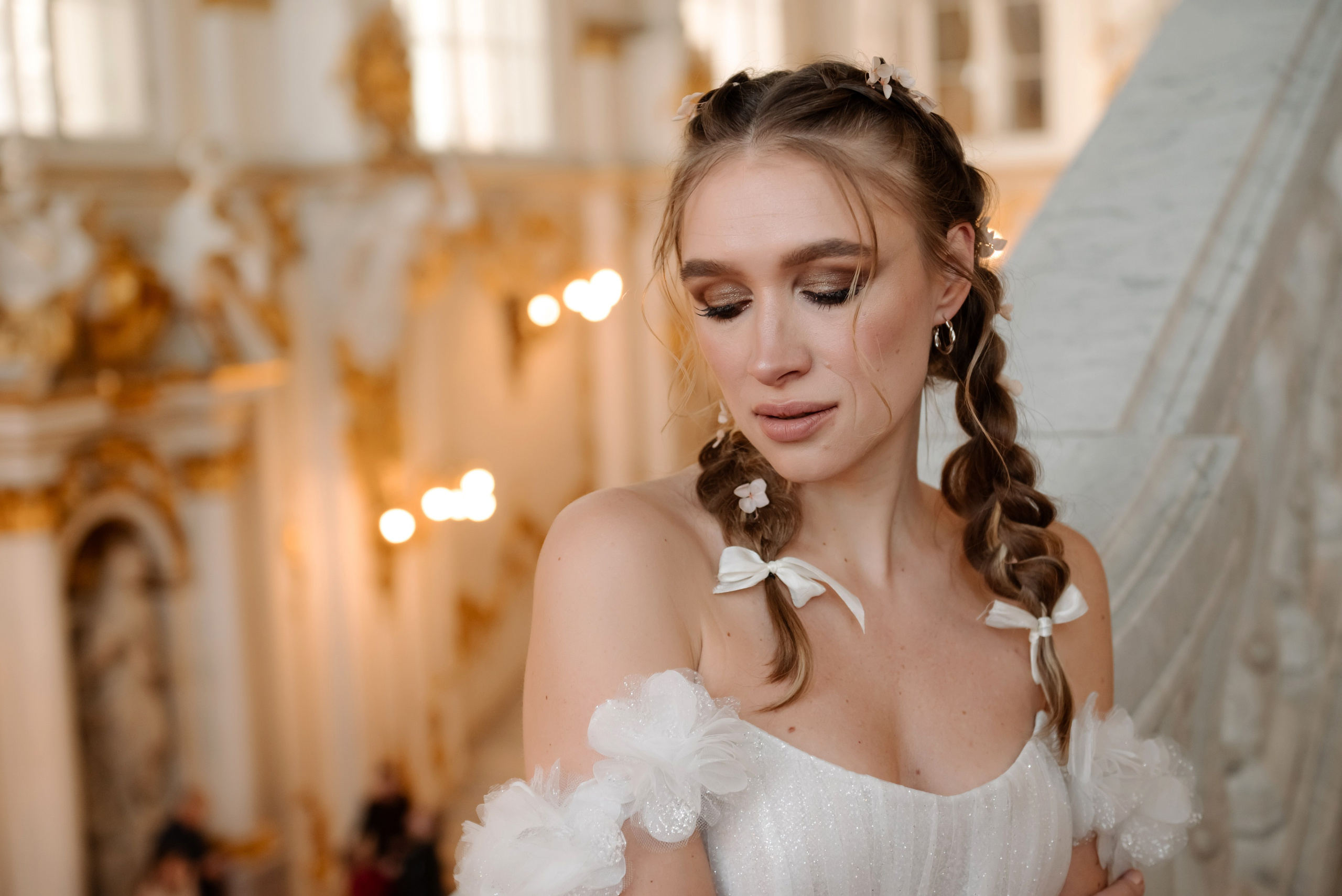 В залах лучшего музея. Свадебный и сеейный фотограф в Санкт-Петербурге Елена Худякова