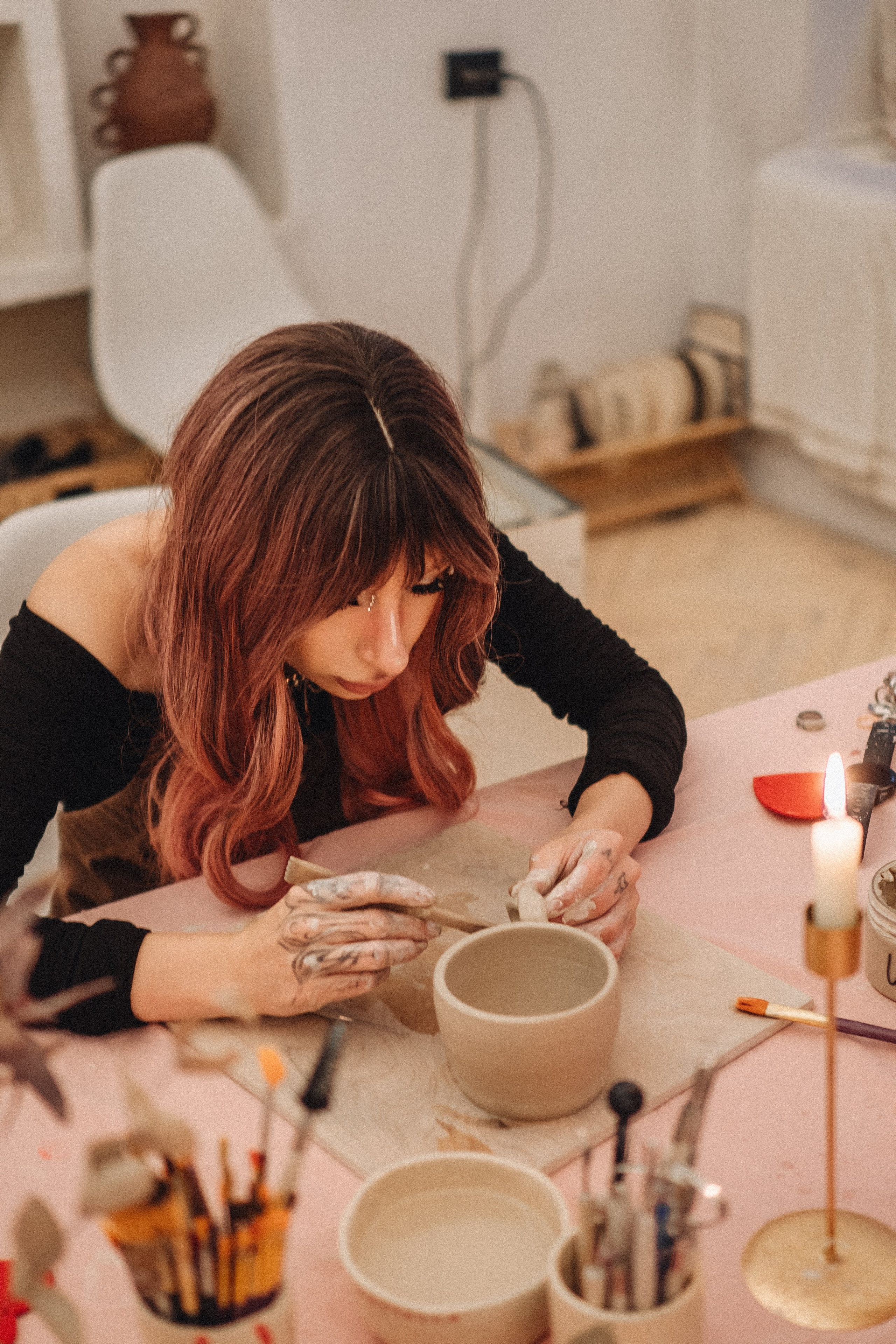 СВИДАНИЕ В ГОНЧАРНОЙ МАСТЕРСКОЙ. Профессиональный фотограф, Санкт-Петербург — Виктория Богомолова