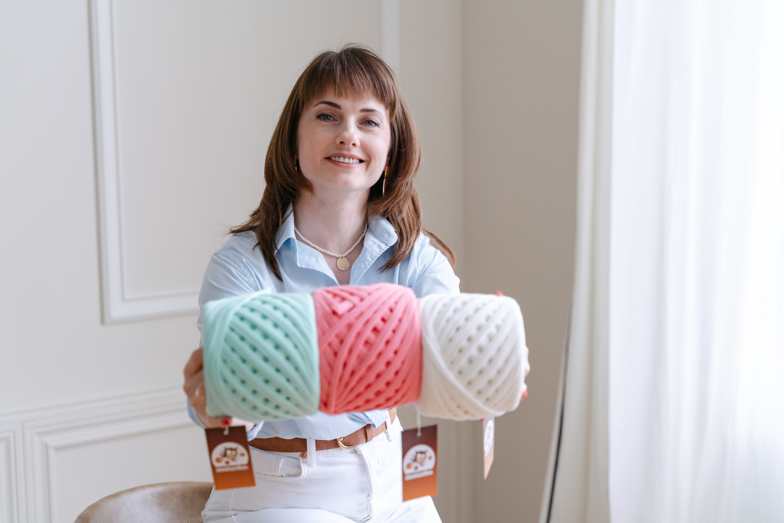 Светлана. Производство трикотажной пряжи, продажа наборов для творчества. Семейный и бренд фотограф