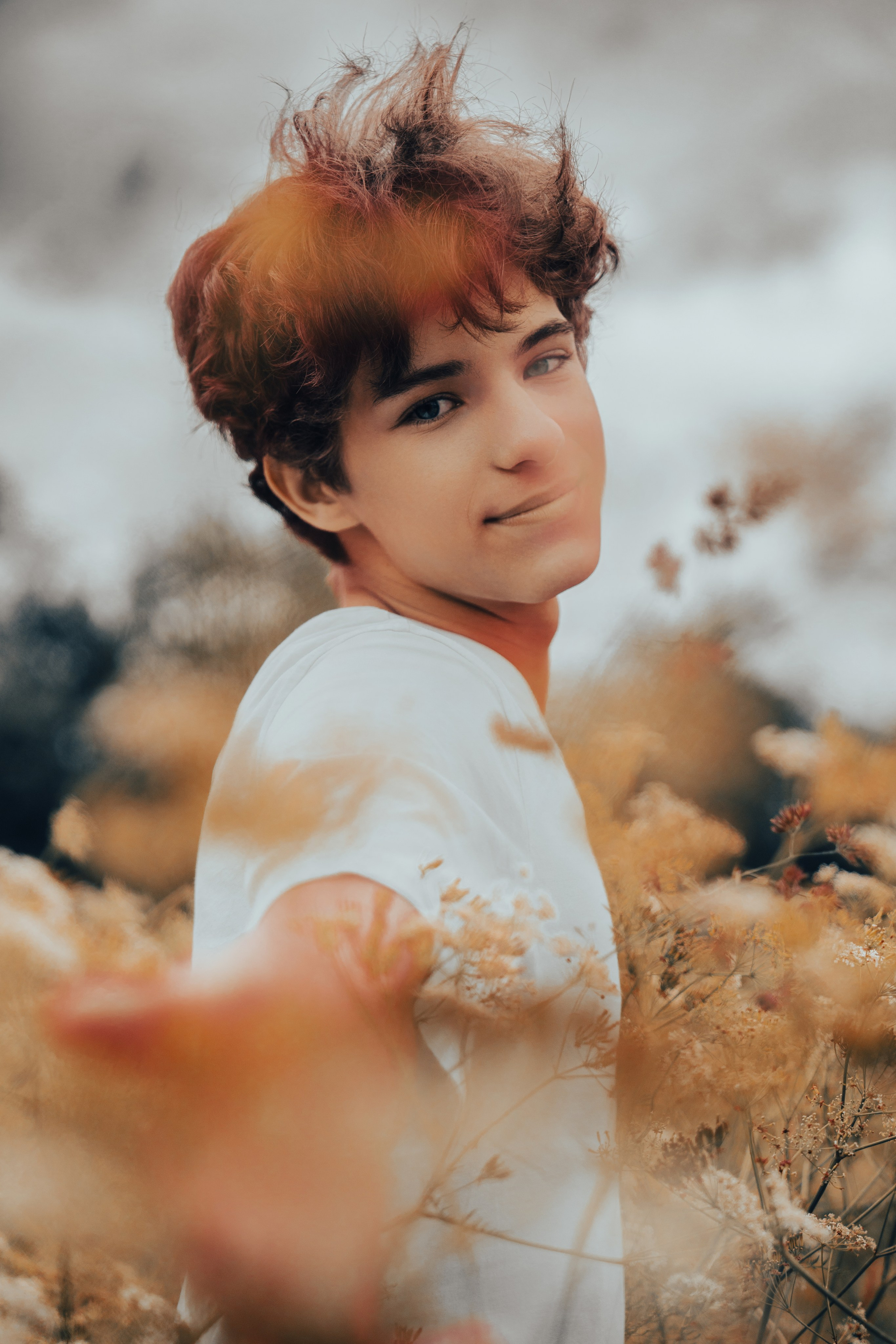 Фотосессия в поле. ТриМедиа Продакшн