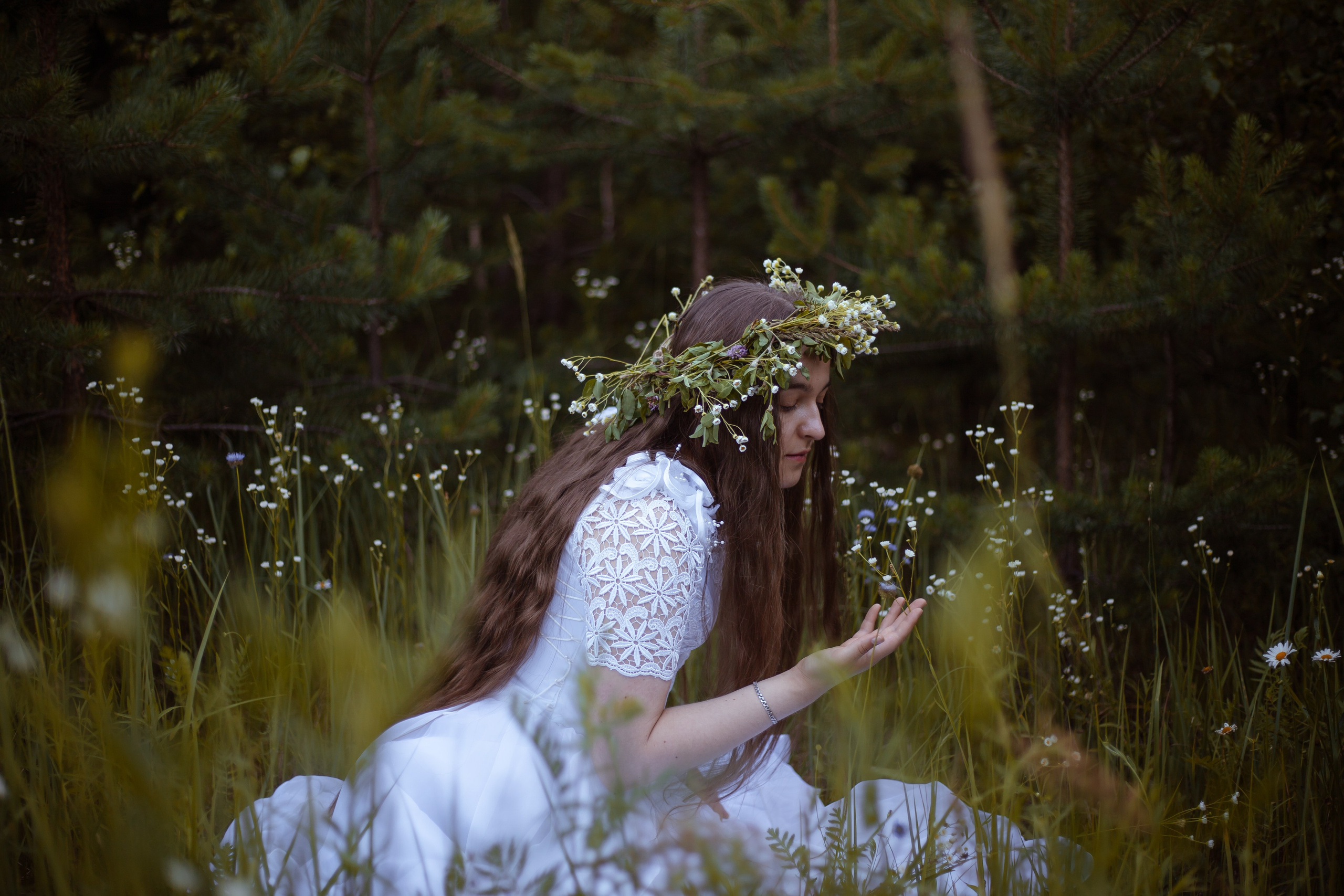 Лесная принцесса. Индивидуальная художественная фотосессия. Фотограф Киржач/Москва_Екатерина Мартынова