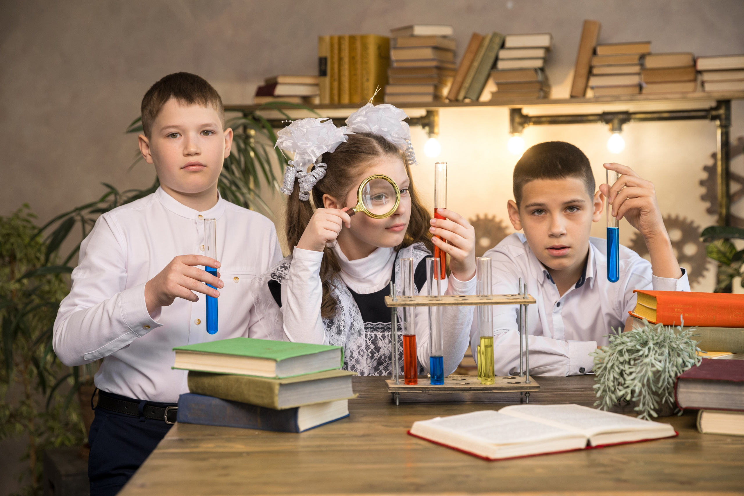 Фотосессия в студии для начальных классов. Выпускные альбомы Евгении Виноградовой г. Липецк