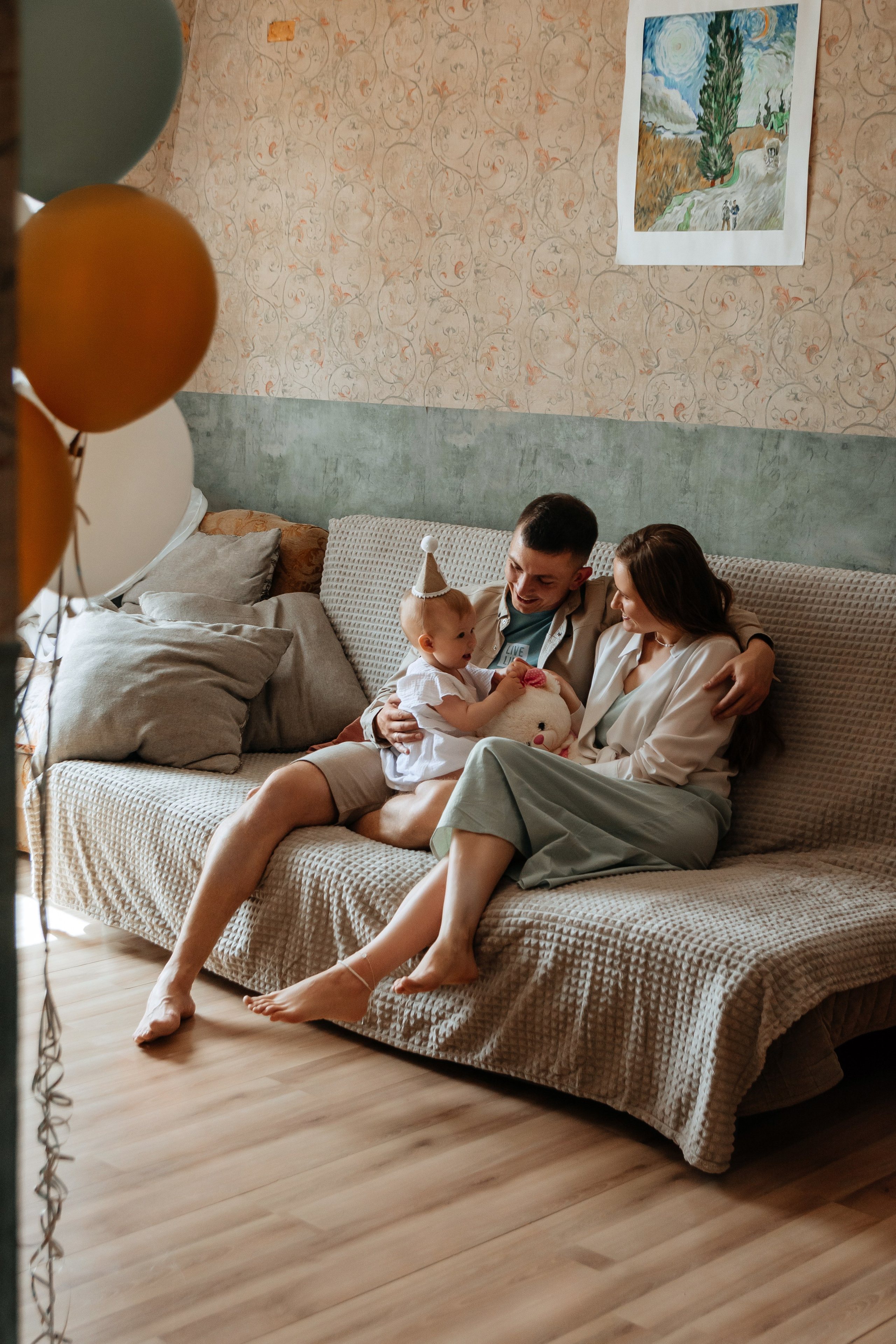 Годик дома. Семейный и детский фотограф Кущ Наташа