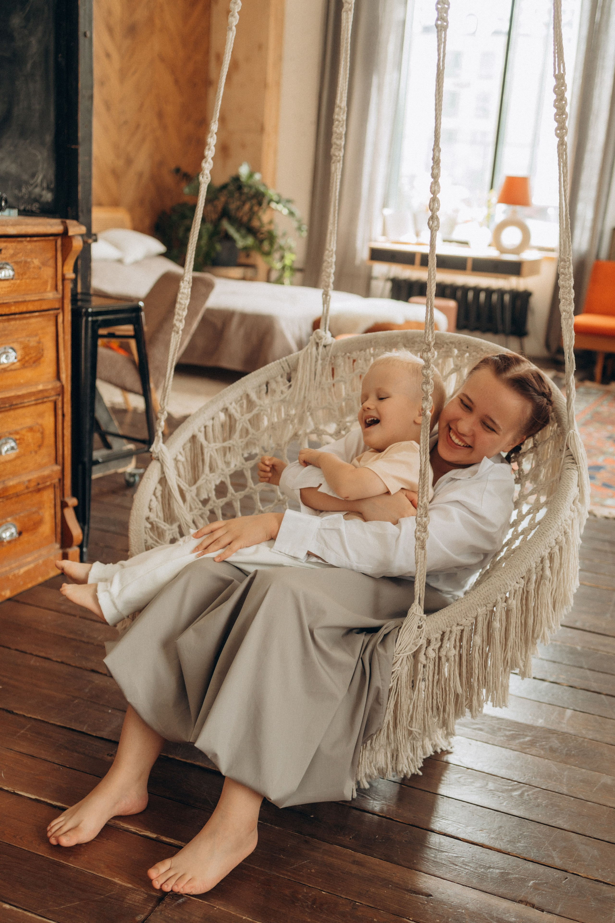 Семейная история в студии. Семейный и женский фотограф в Москве Коновалова Олеся