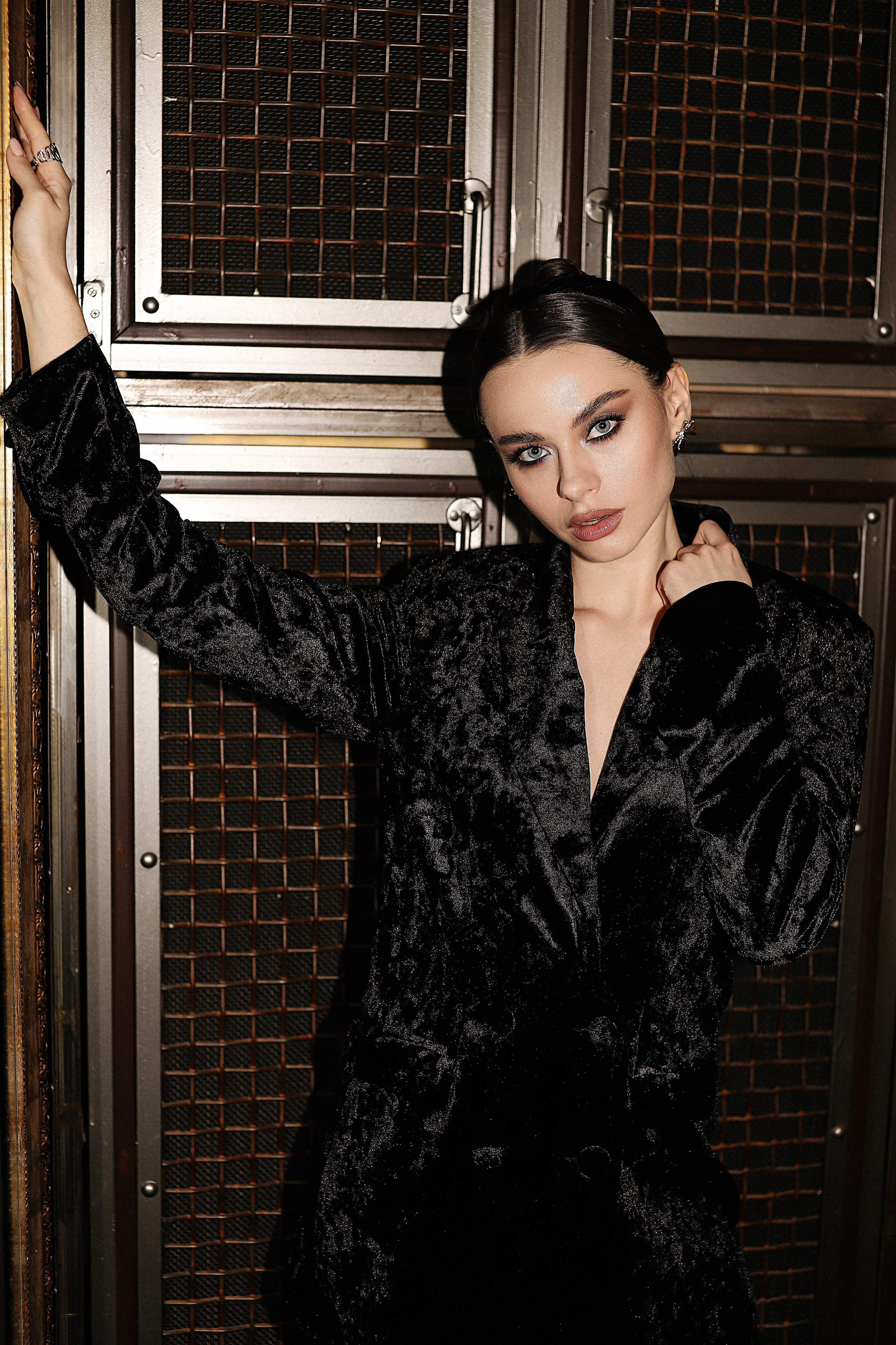 Мария, съемка в ресторане