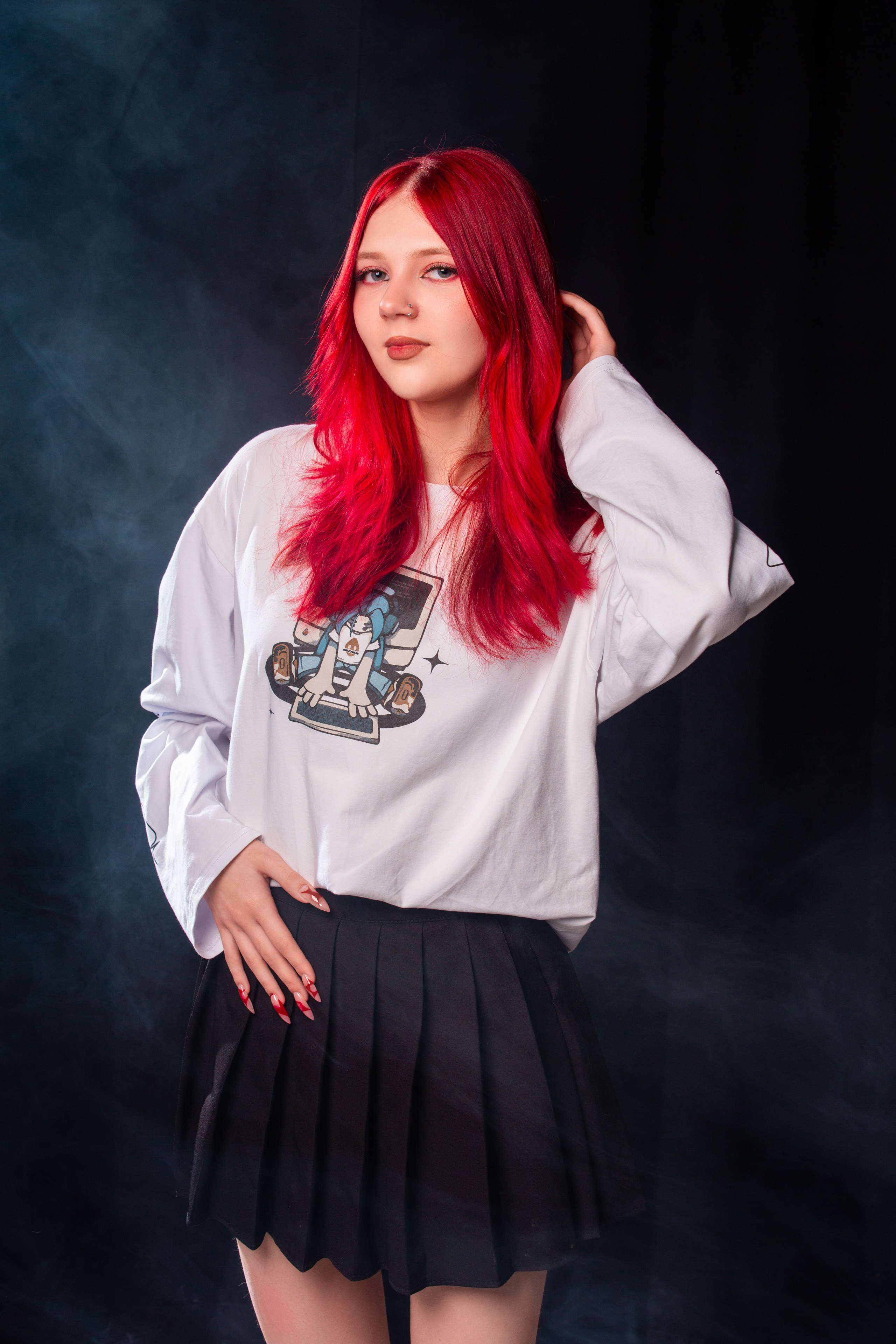 СЪЕМКА ПОРТРЕТОВ НА ЧЕРНОМ ФОНЕ + ДЫМ. ТВОЙ АЛЬБОМ / ТВОИ ПРАВИЛА