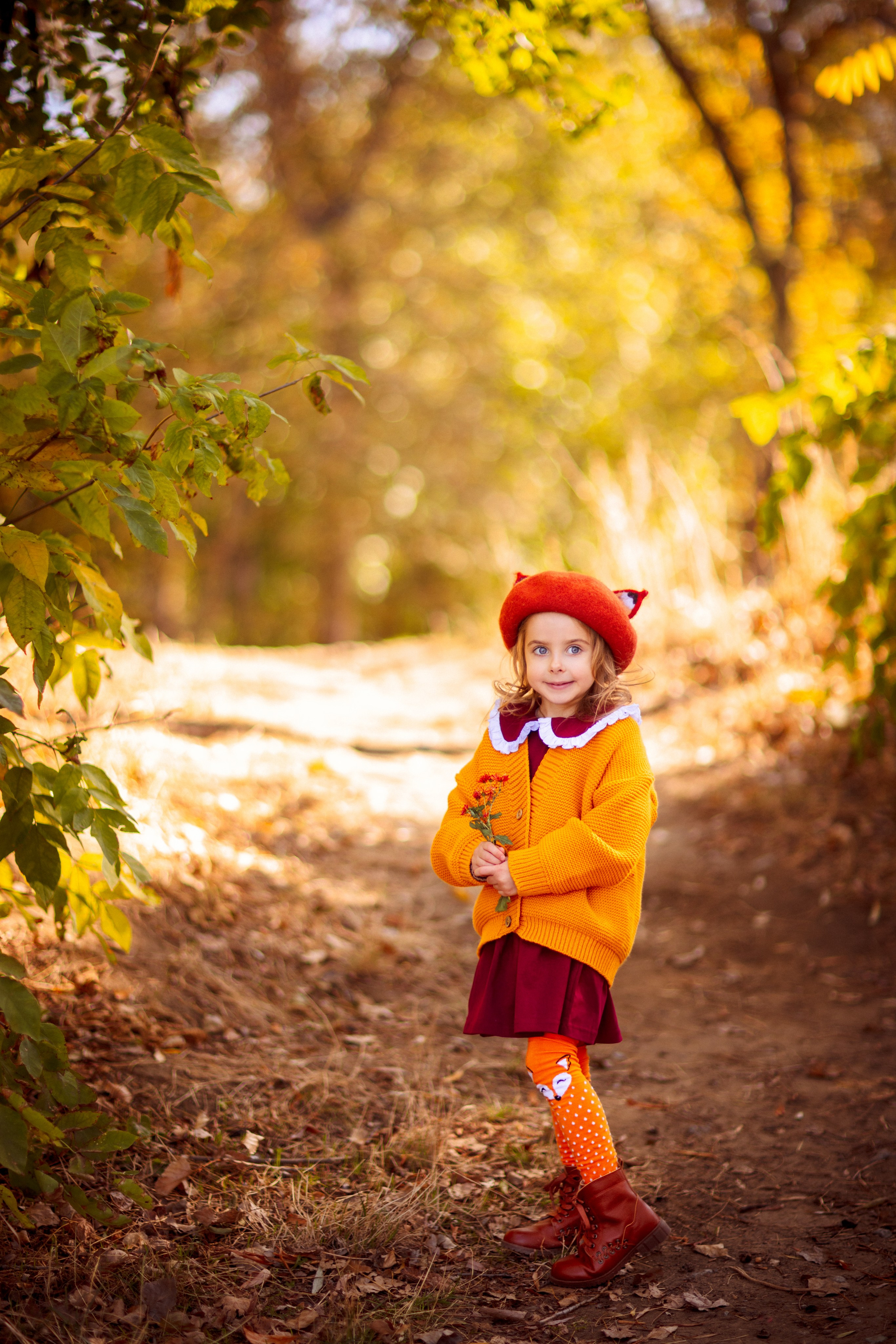 Осень с «Лисом». Семейный и детский фотограф в Краснодаре Анна Трашкова
