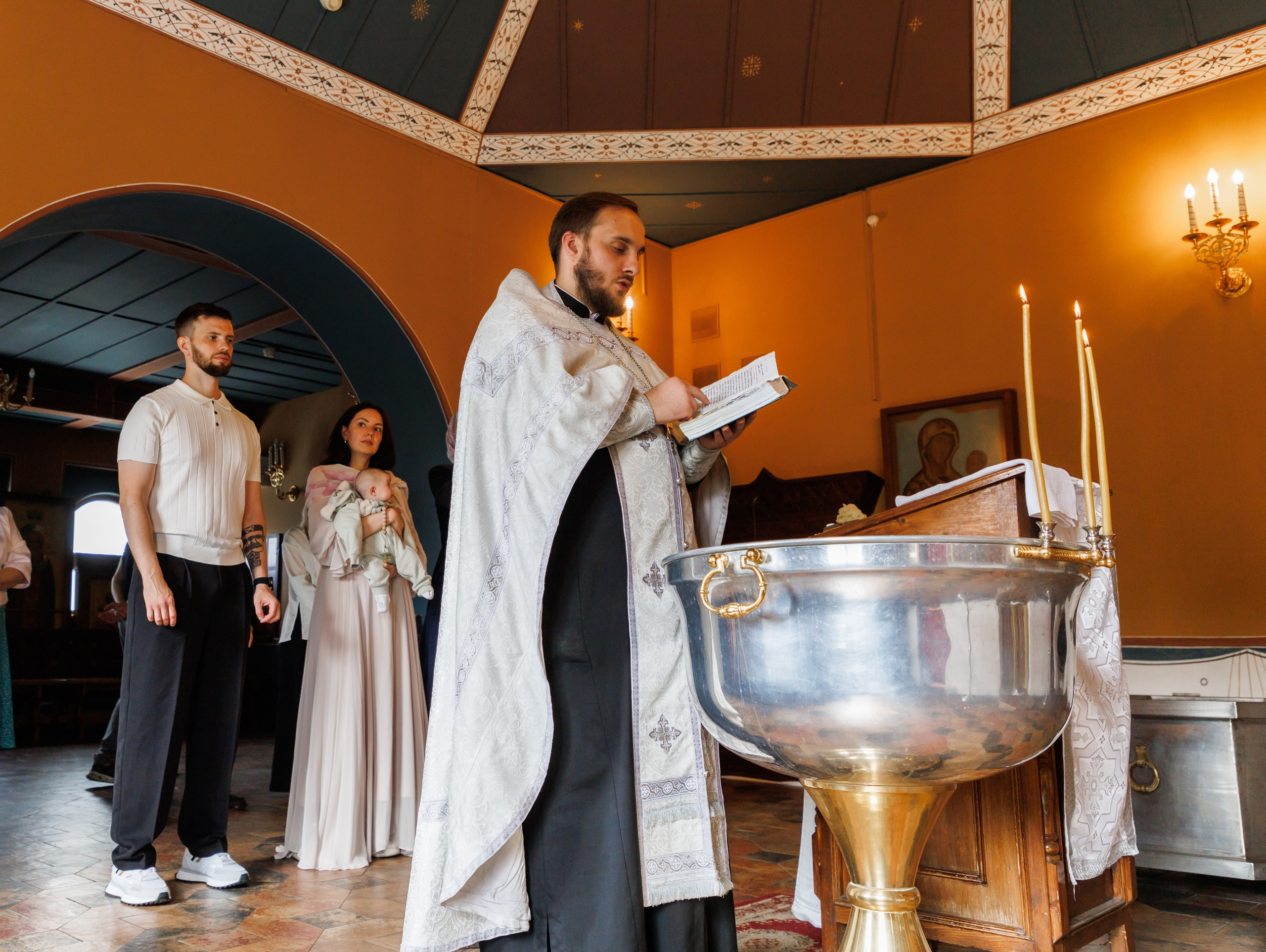 Крещение Василисы. Фотограф Евгения Чернышева