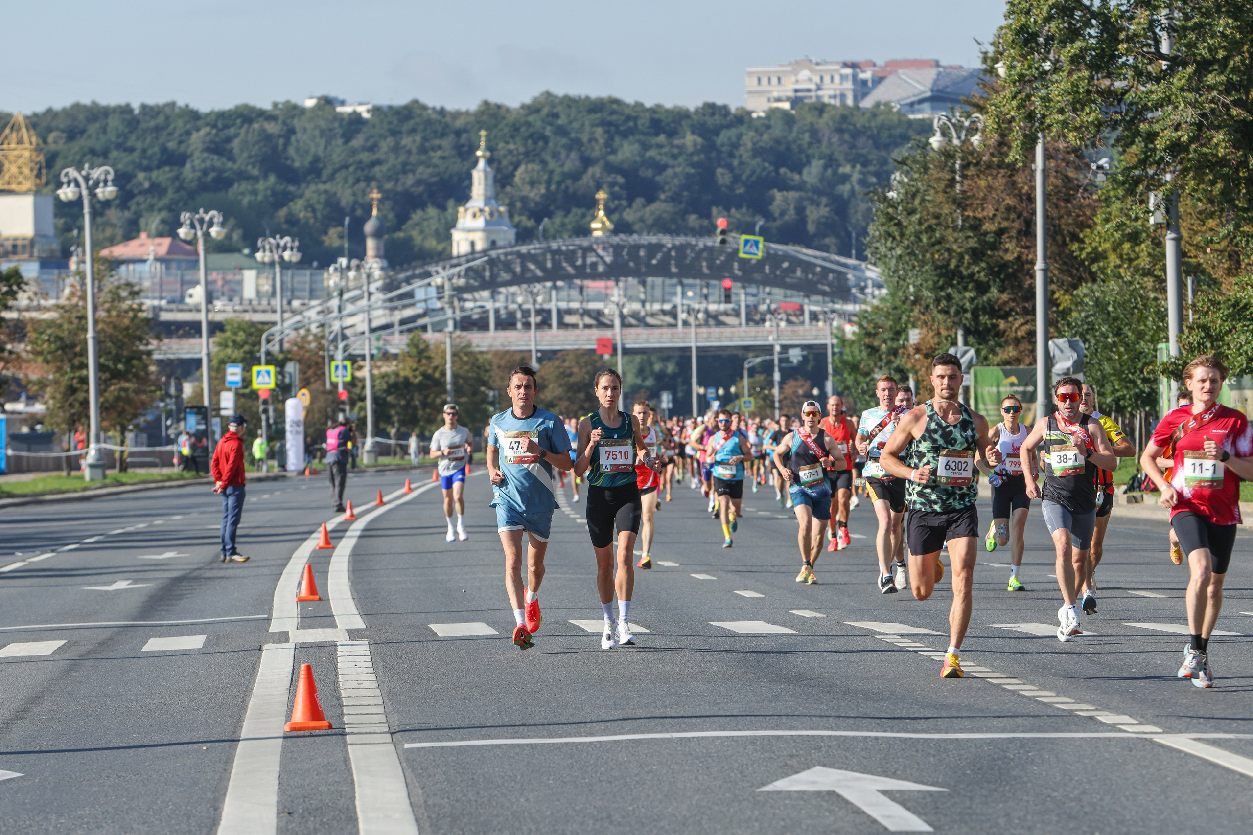 Полумарафон Лужники, 24.08.25. Фотограф Сергей Ловкий
