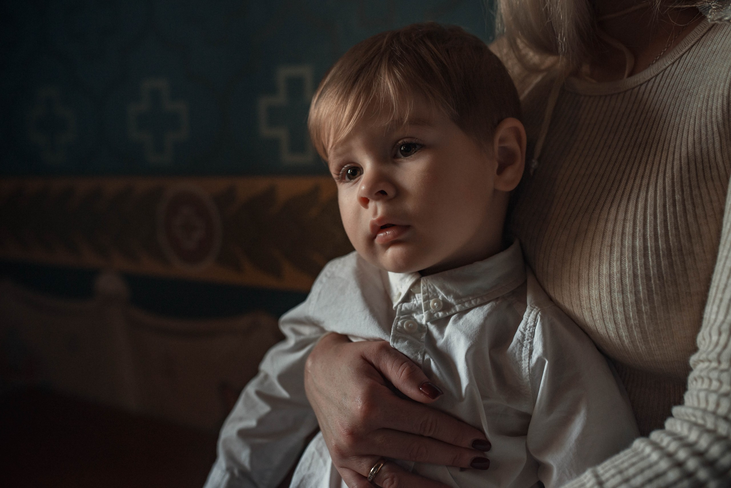 Крещение Екатерины в Троицком соборе Саратова. Фотограф на крещение в Саратове Марина Грушина