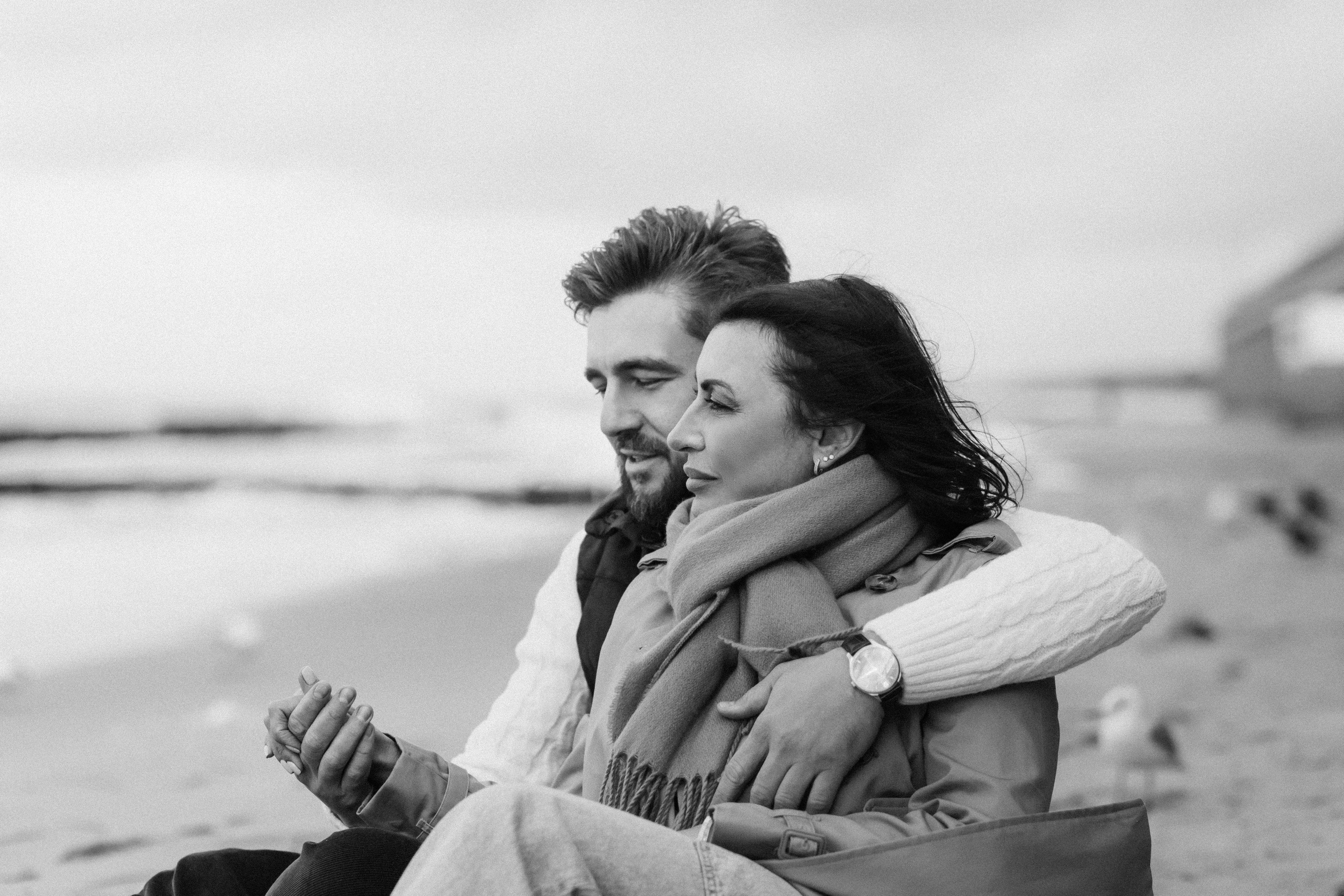 Любовь под шум прибоя. Фотограф Зеленоградск Красильникова Елена