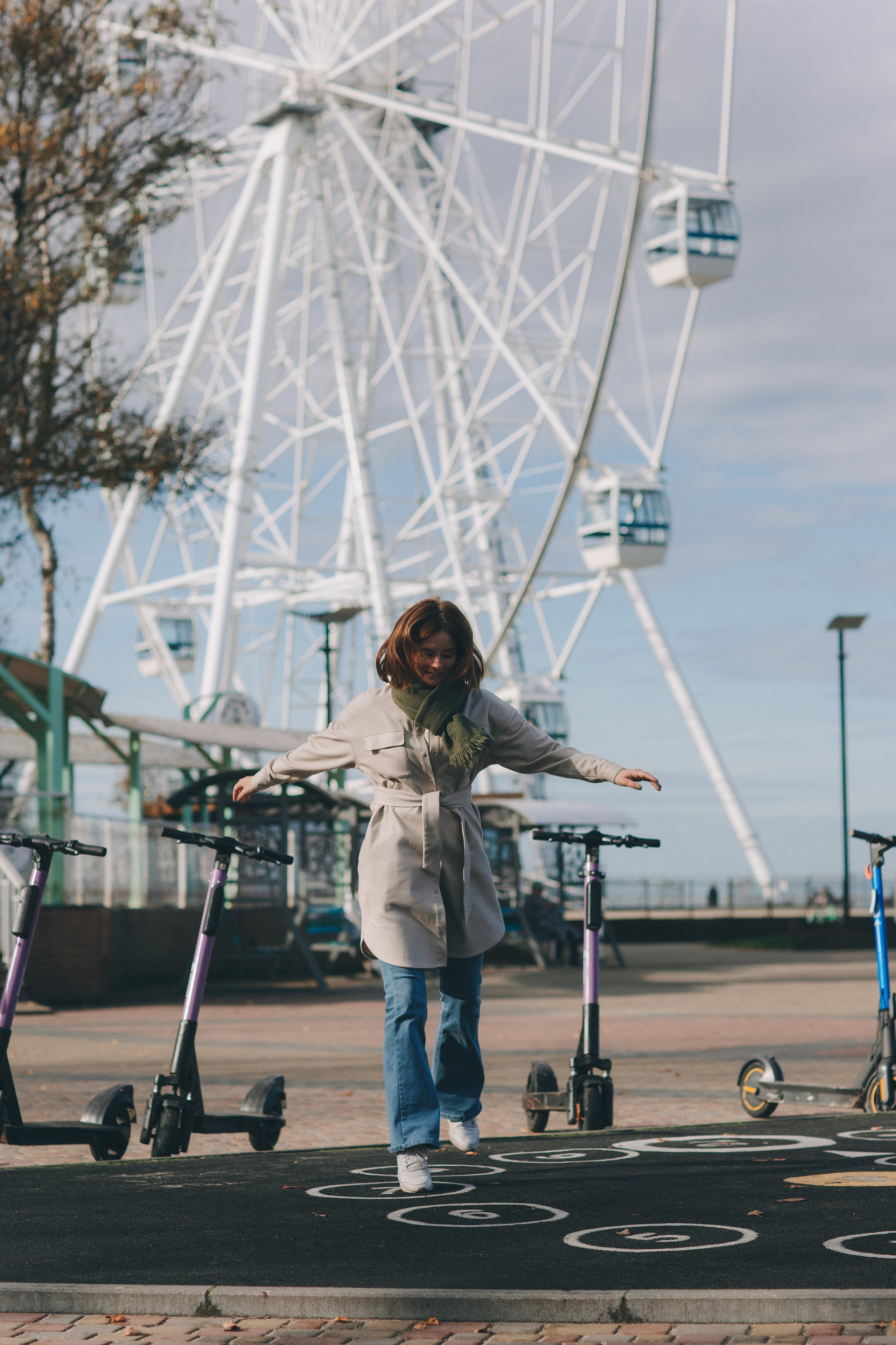Юлия и осенняя Балтика. Фотограф Зеленоградск Красильникова Елена