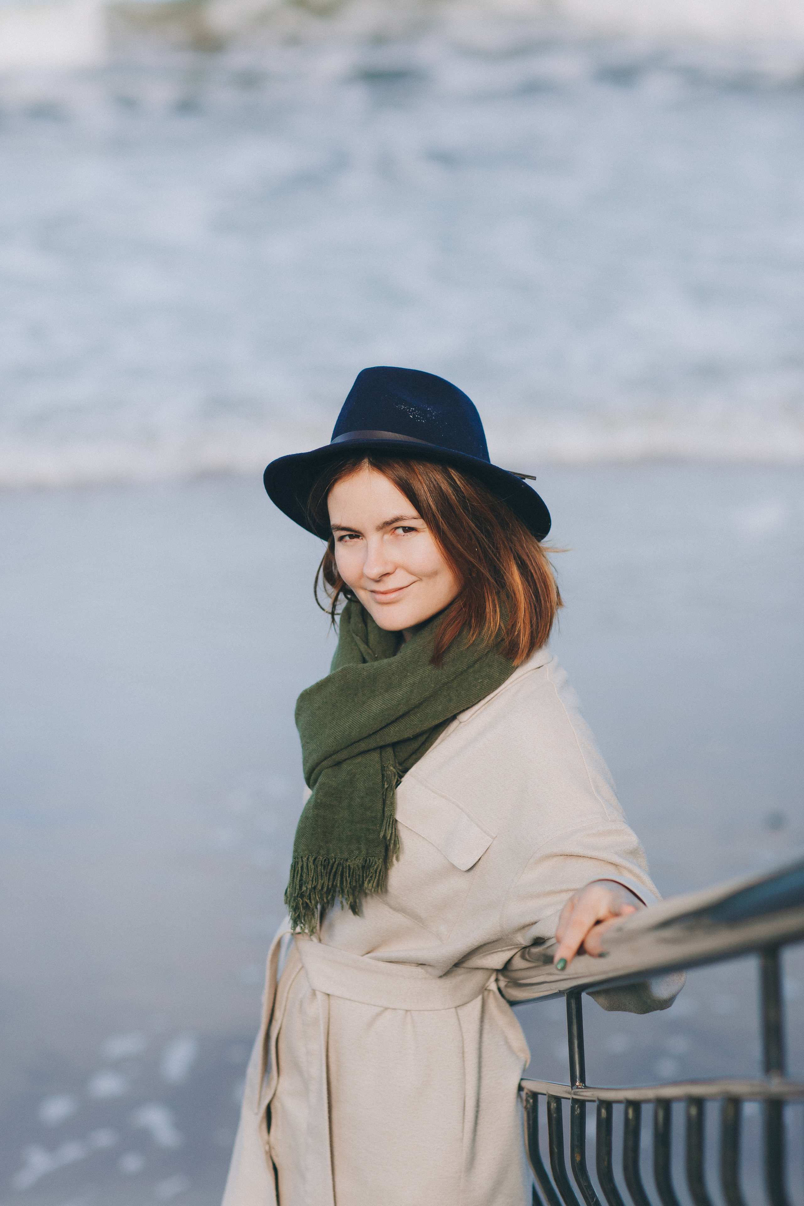 Юлия и осенняя Балтика. Фотограф Зеленоградск Красильникова Елена