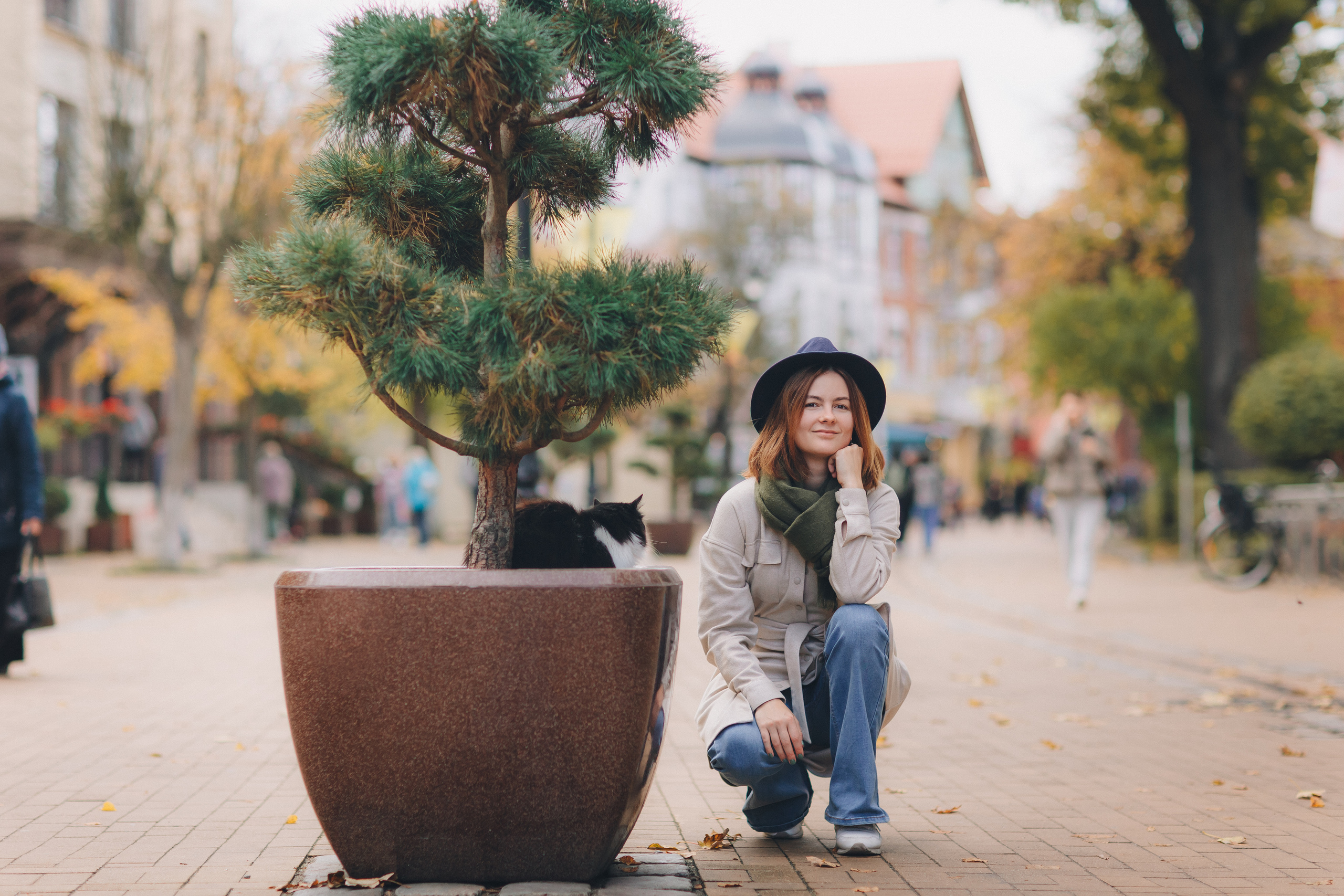 Юлия и осенняя Балтика. Фотограф Зеленоградск Красильникова Елена