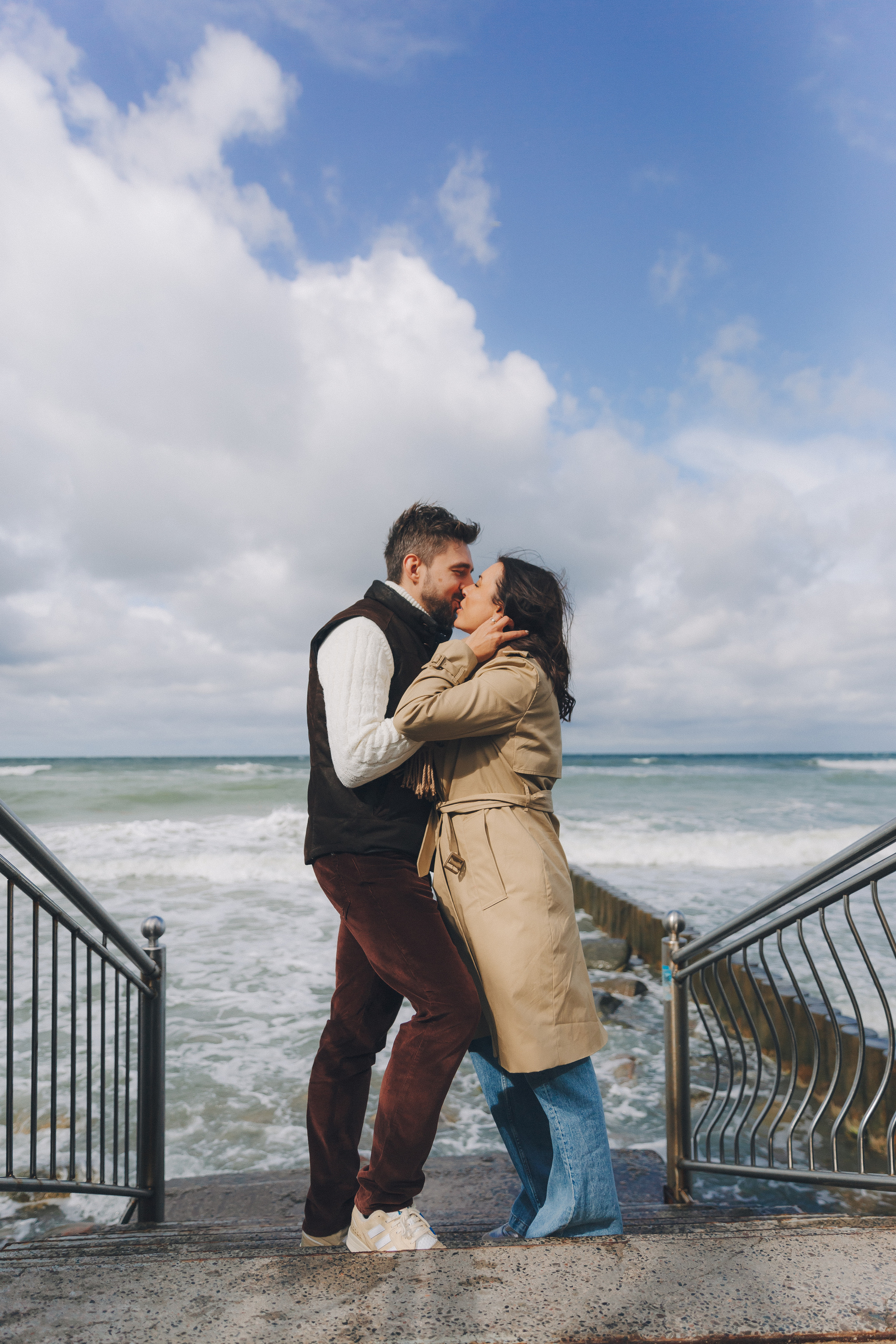 Любовь под шум прибоя. Фотограф Зеленоградск Красильникова Елена