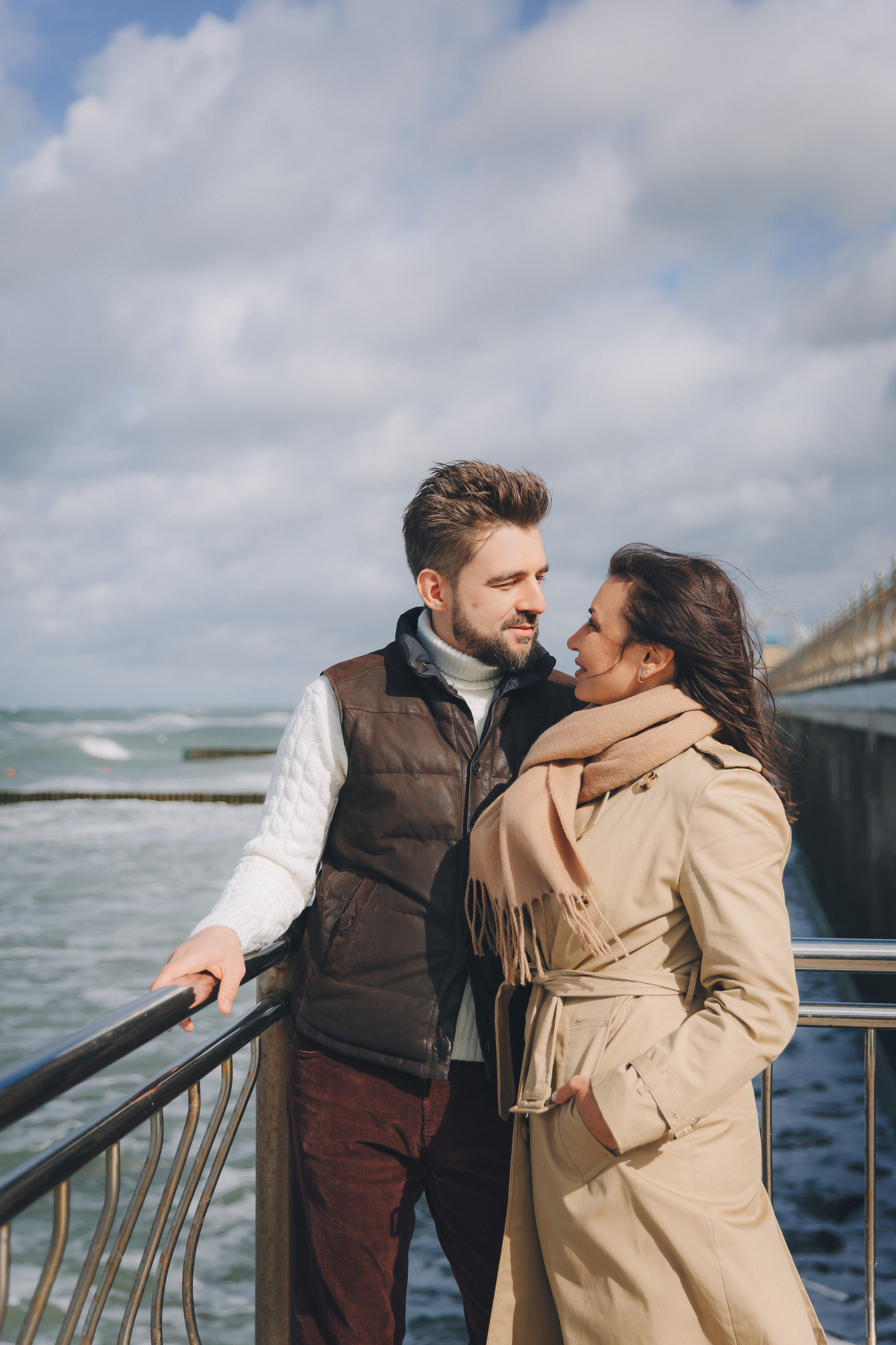 Любовь под шум прибоя. Фотограф Зеленоградск Красильникова Елена