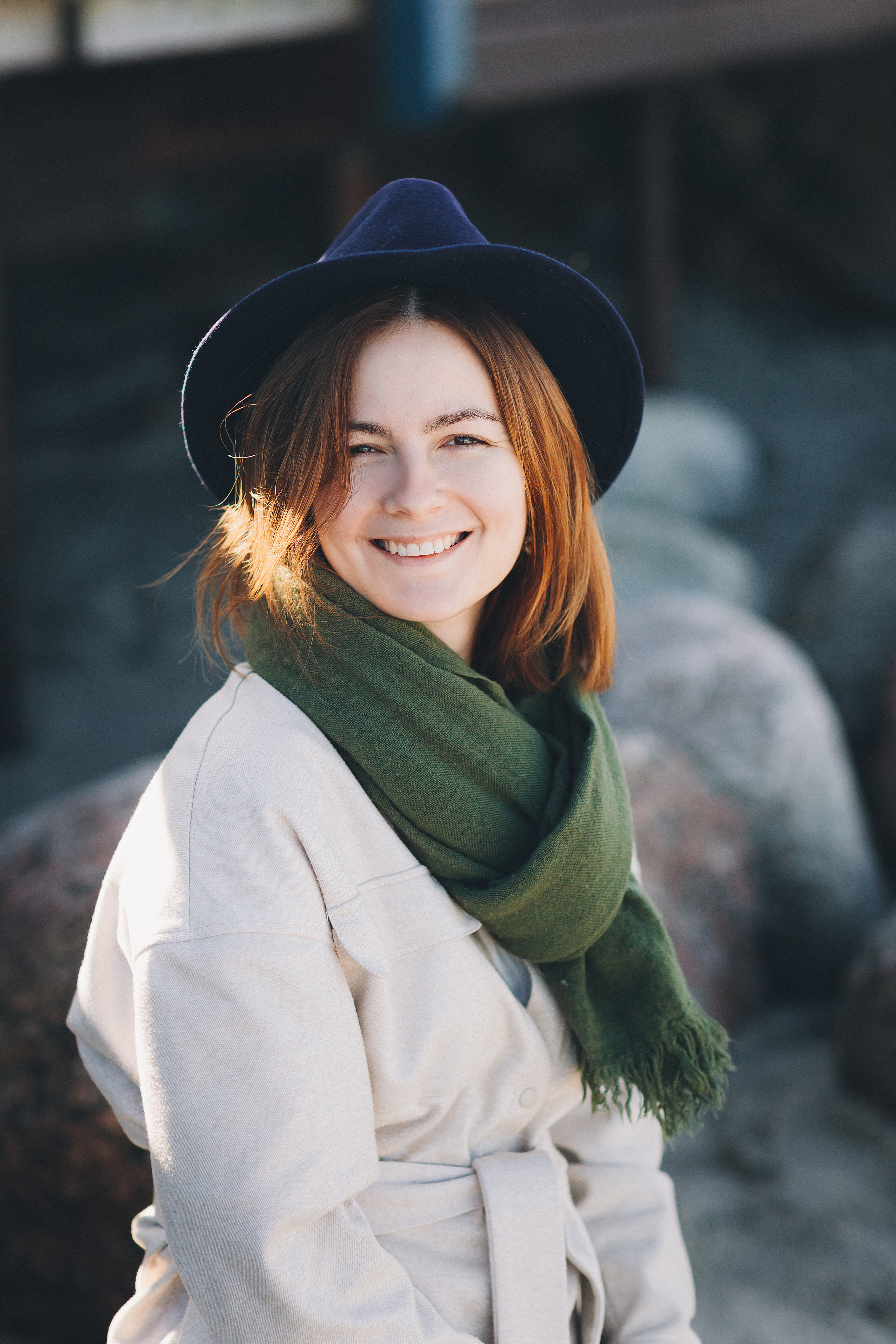 Юлия и осенняя Балтика. Фотограф Зеленоградск Красильникова Елена