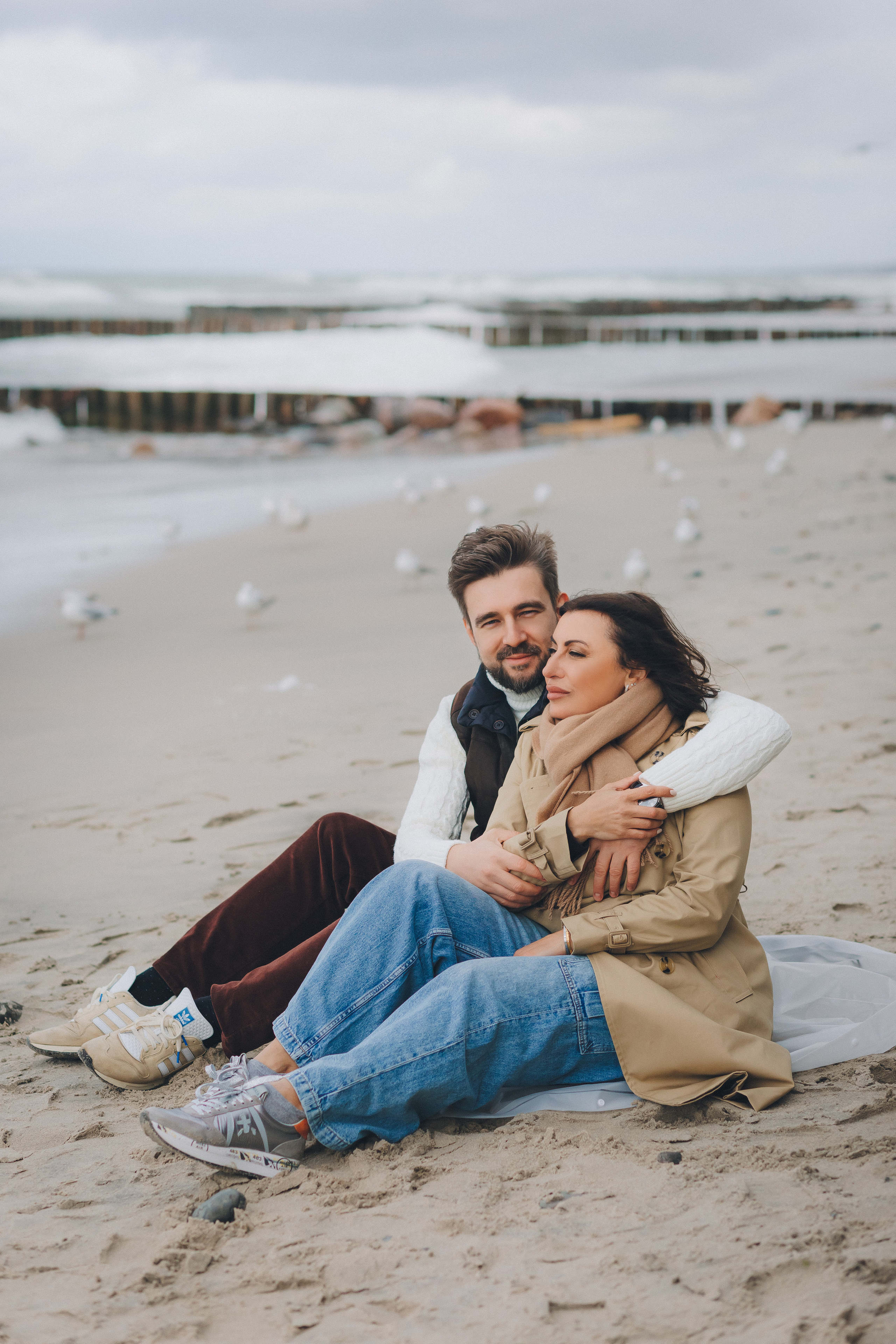 Любовь под шум прибоя. Фотограф Зеленоградск Красильникова Елена