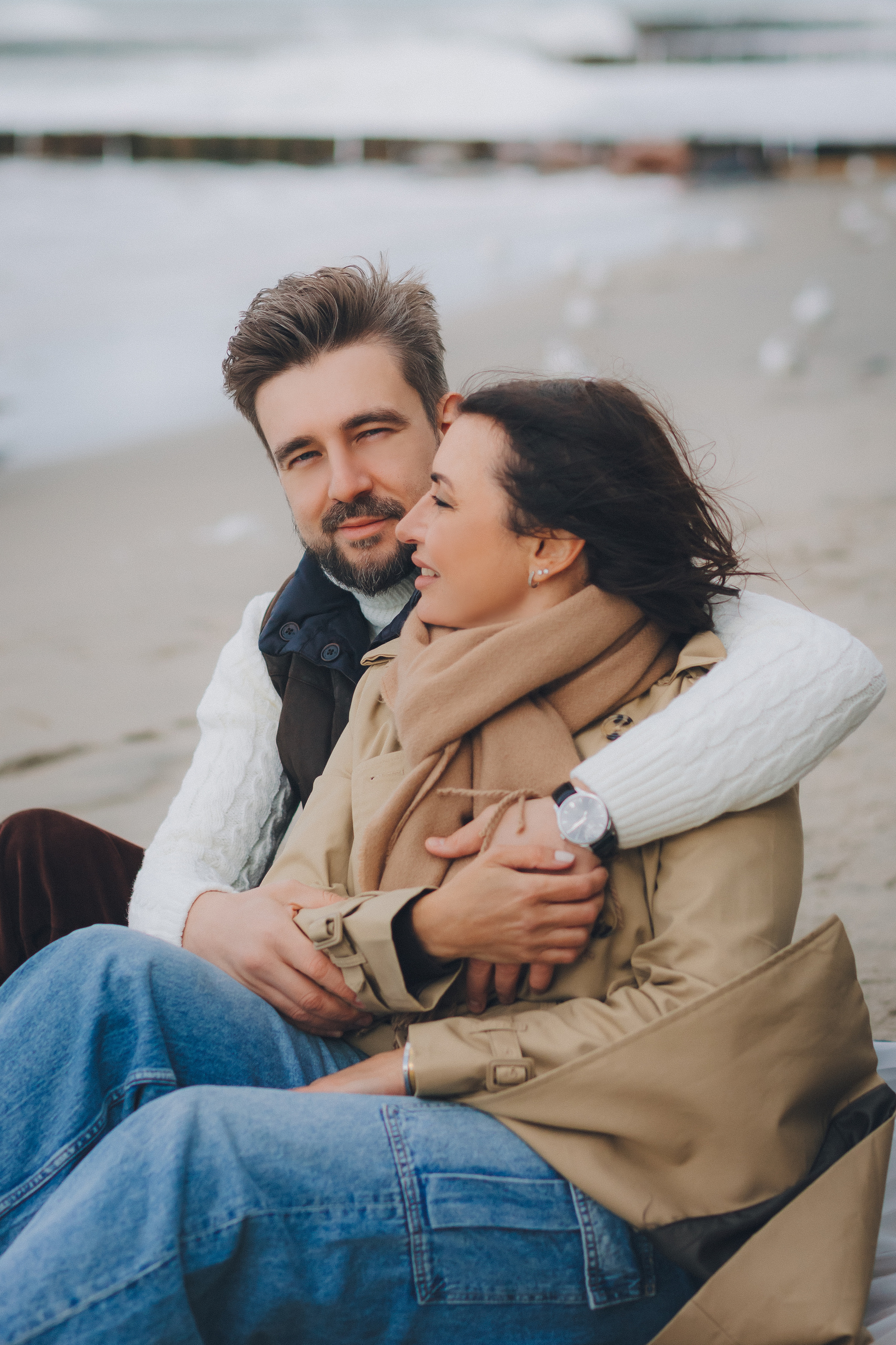 Любовь под шум прибоя. Фотограф Зеленоградск Красильникова Елена