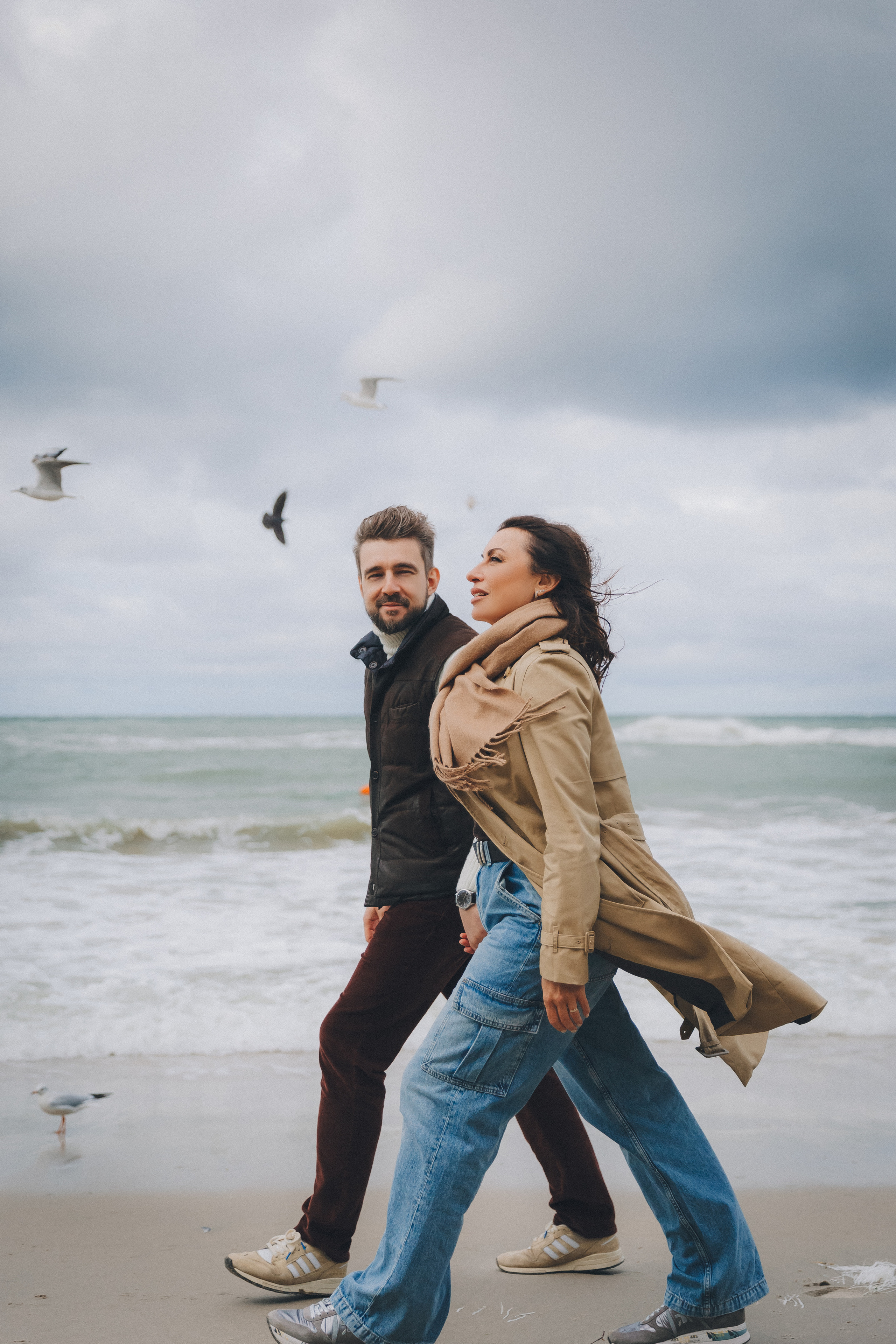 Любовь под шум прибоя. Фотограф Зеленоградск Красильникова Елена