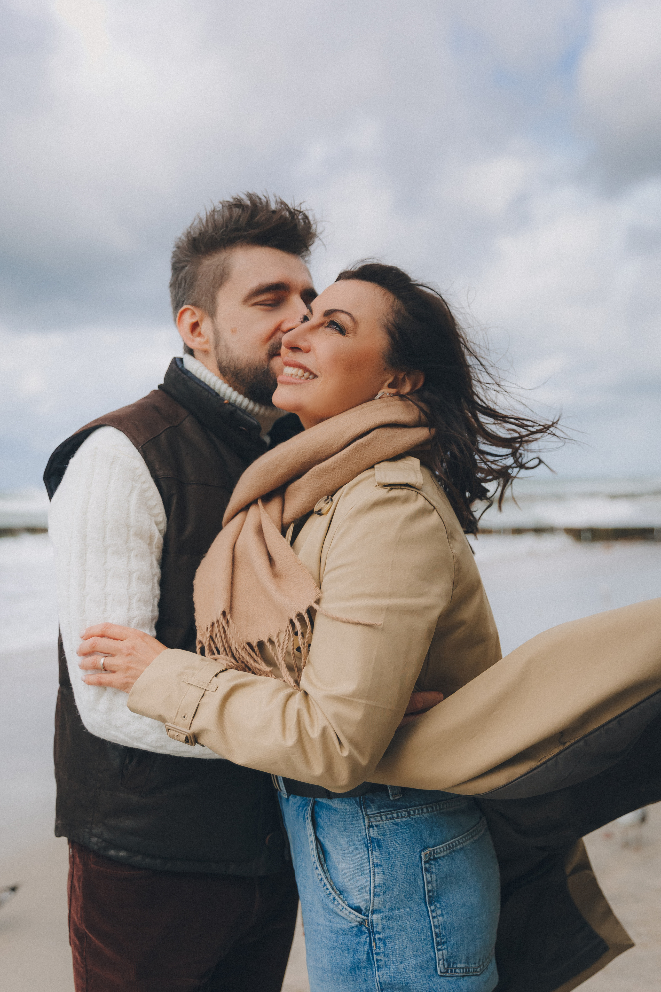 Любовь под шум прибоя. Фотограф Зеленоградск Красильникова Елена