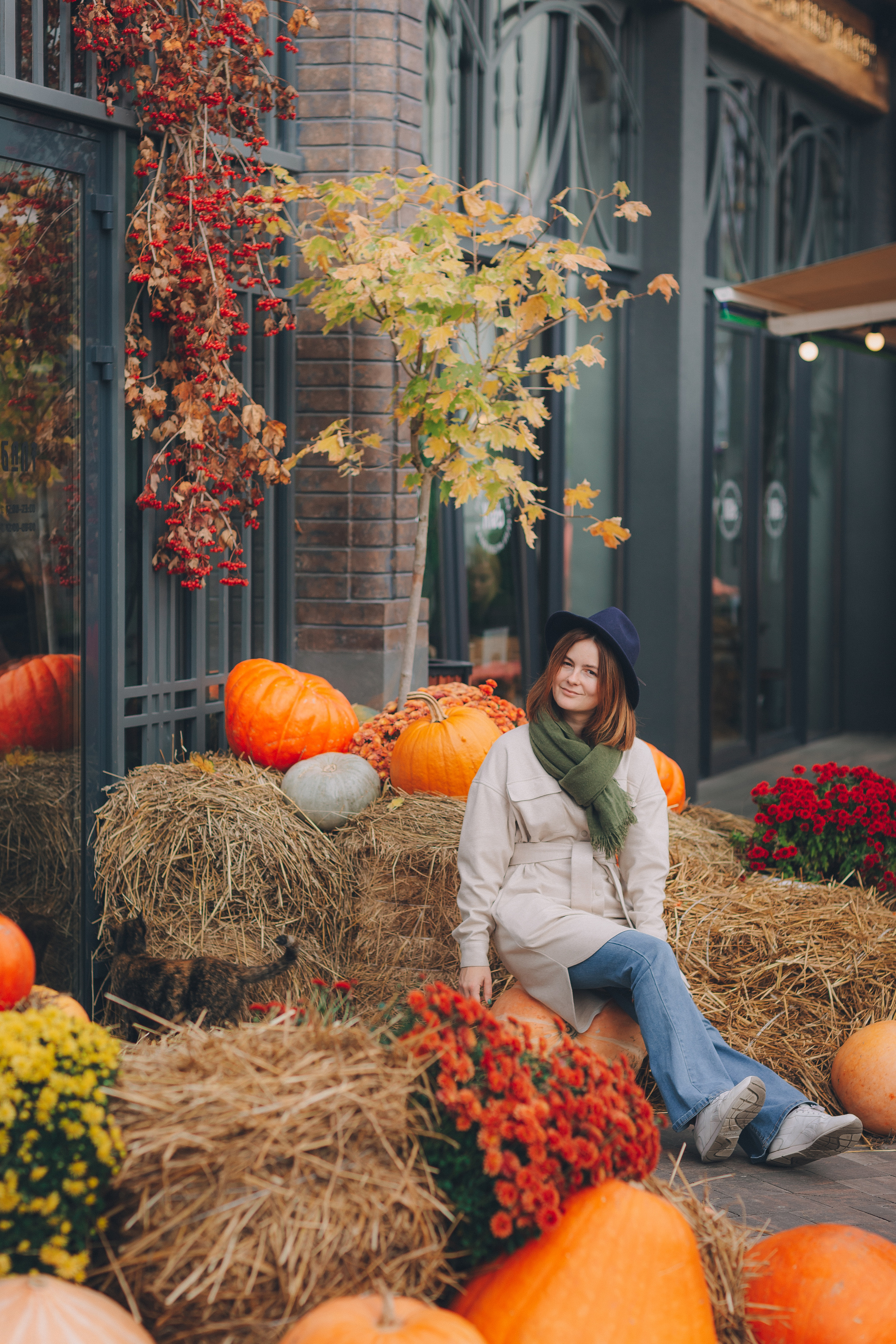 Юлия и осенняя Балтика. Фотограф Зеленоградск Красильникова Елена