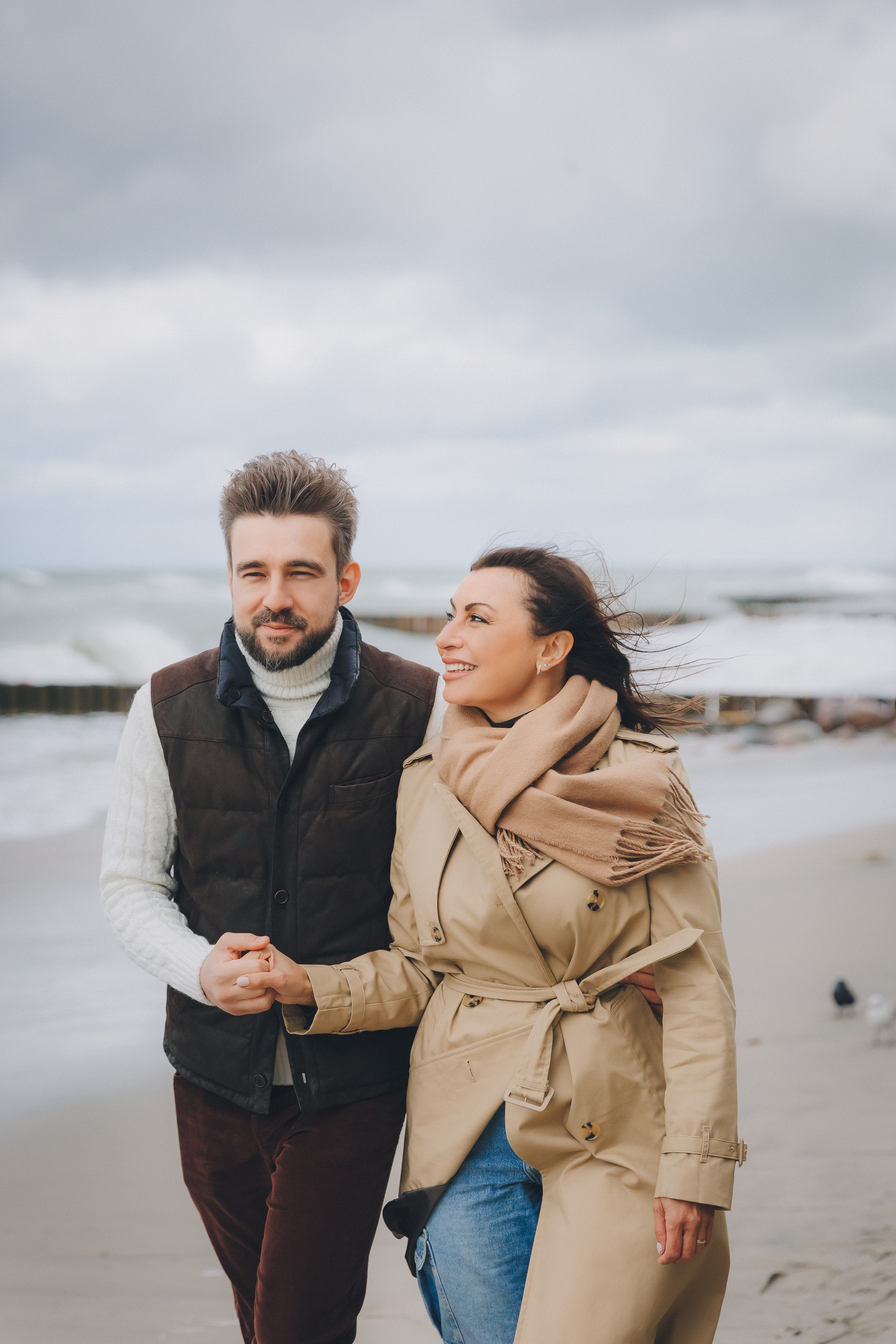 Любовь под шум прибоя. Фотограф Зеленоградск Красильникова Елена