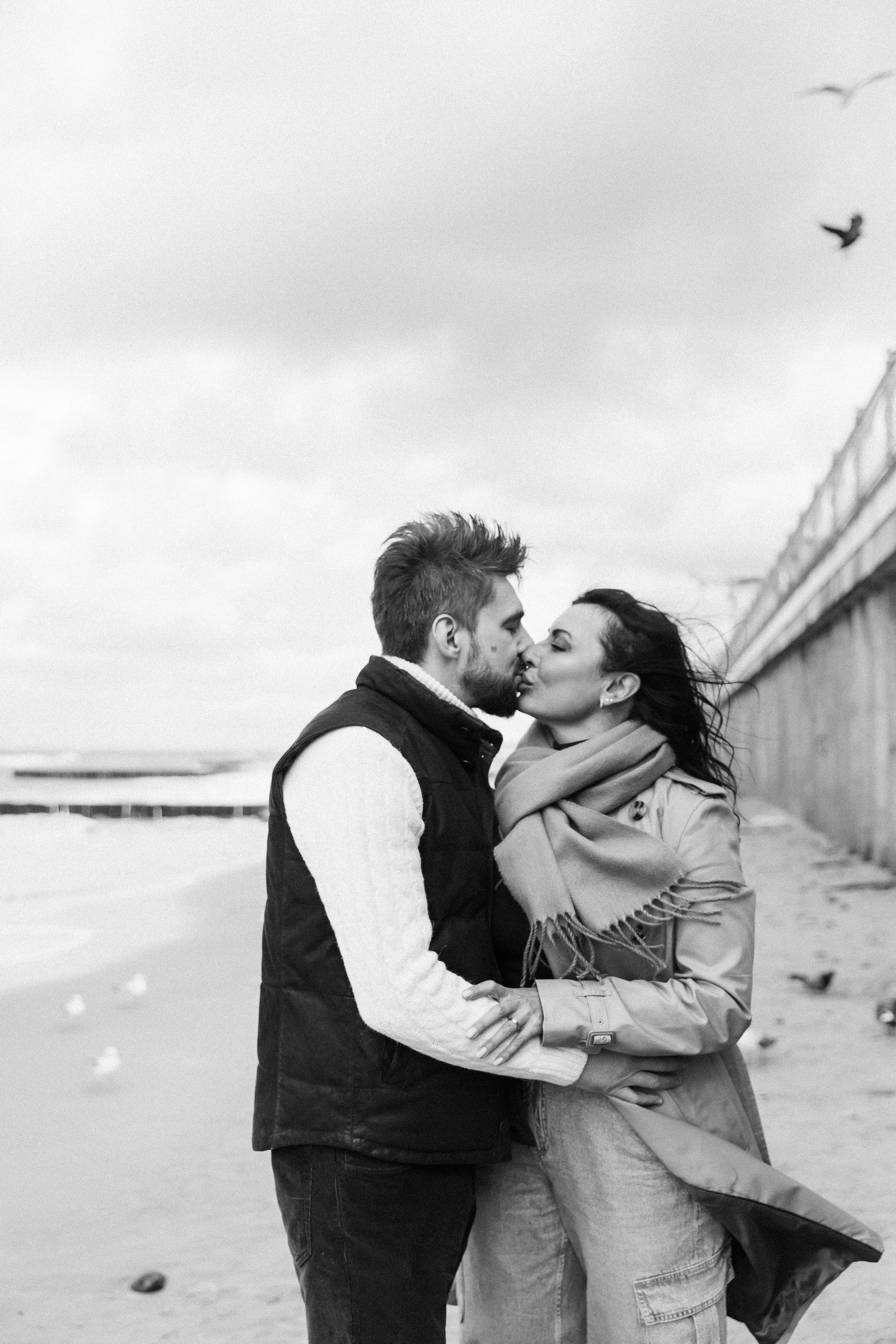 Любовь под шум прибоя. Фотограф Зеленоградск Красильникова Елена