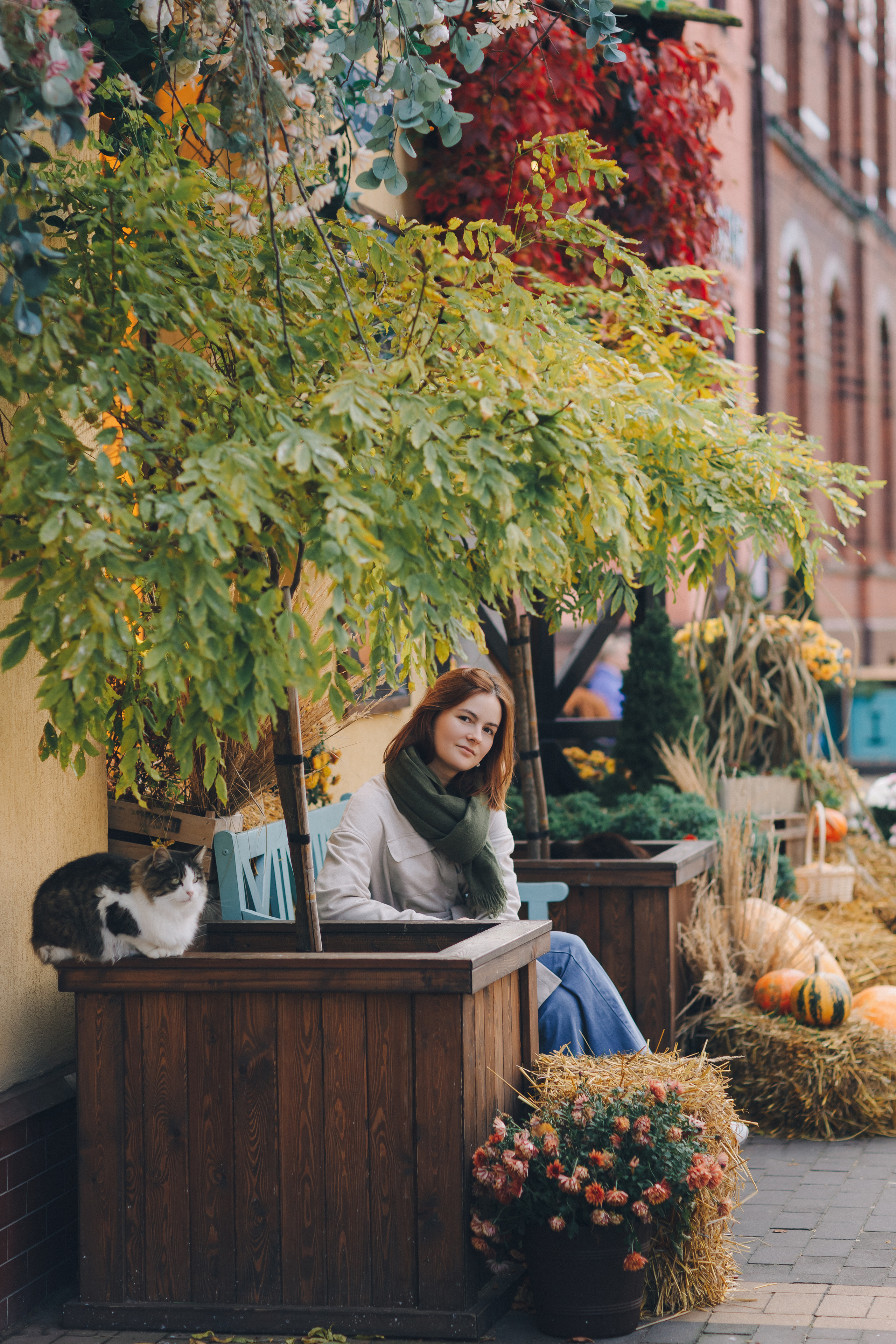 Юлия и осенняя Балтика. Фотограф Зеленоградск Красильникова Елена