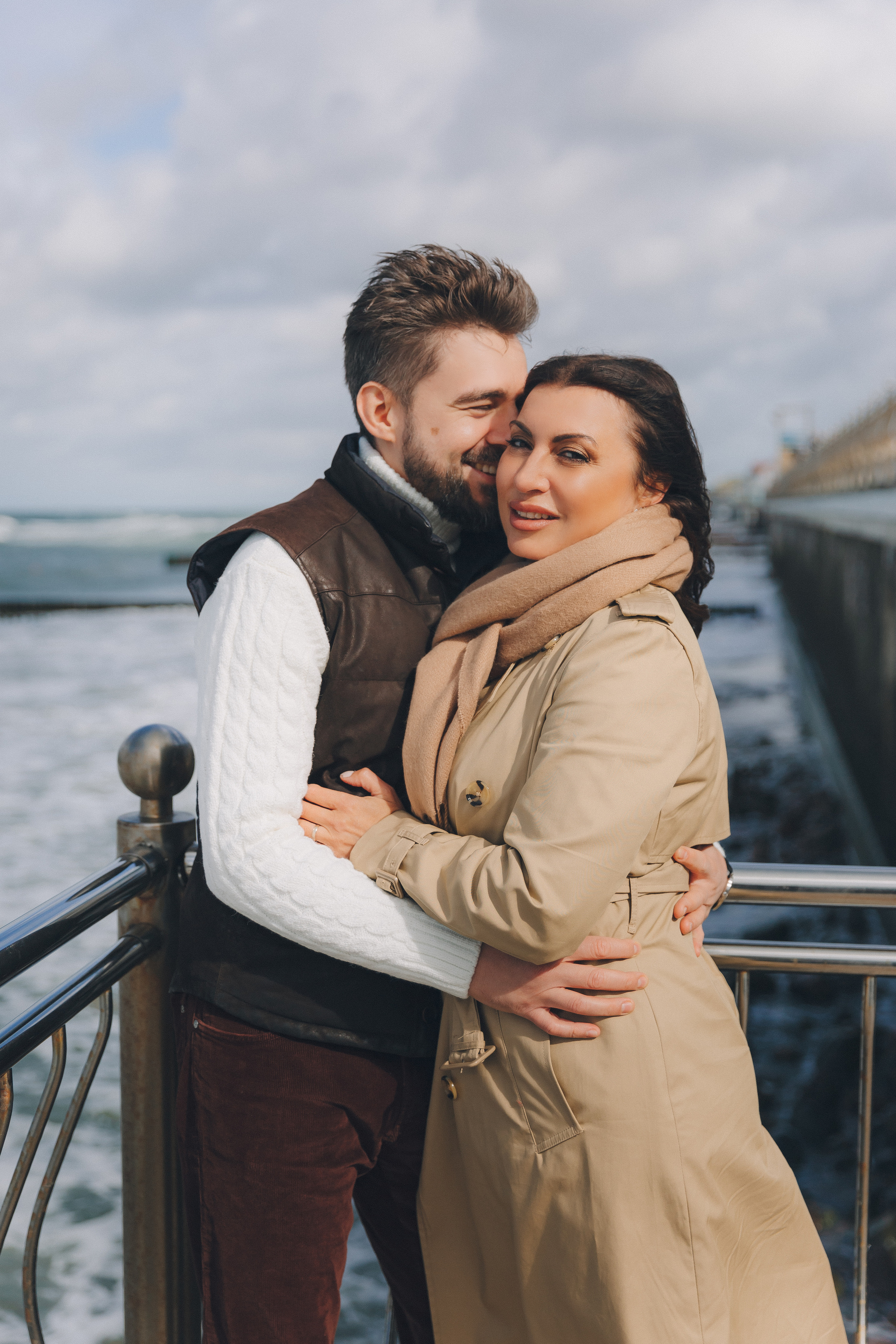 Любовь под шум прибоя. Фотограф Зеленоградск Красильникова Елена