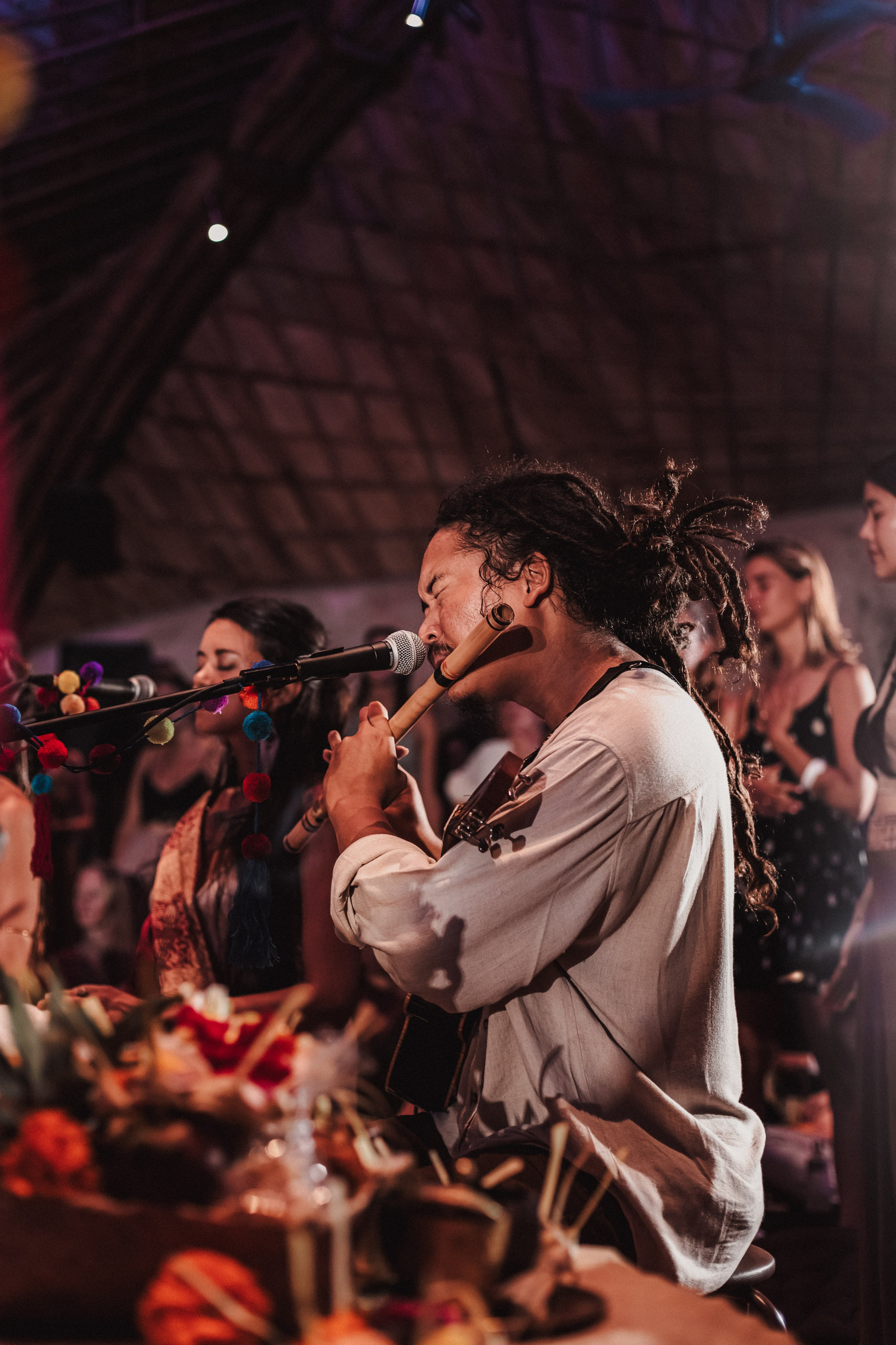 Hanuman Project kirtan at Alchemy march. Mariam Bagdasaryan