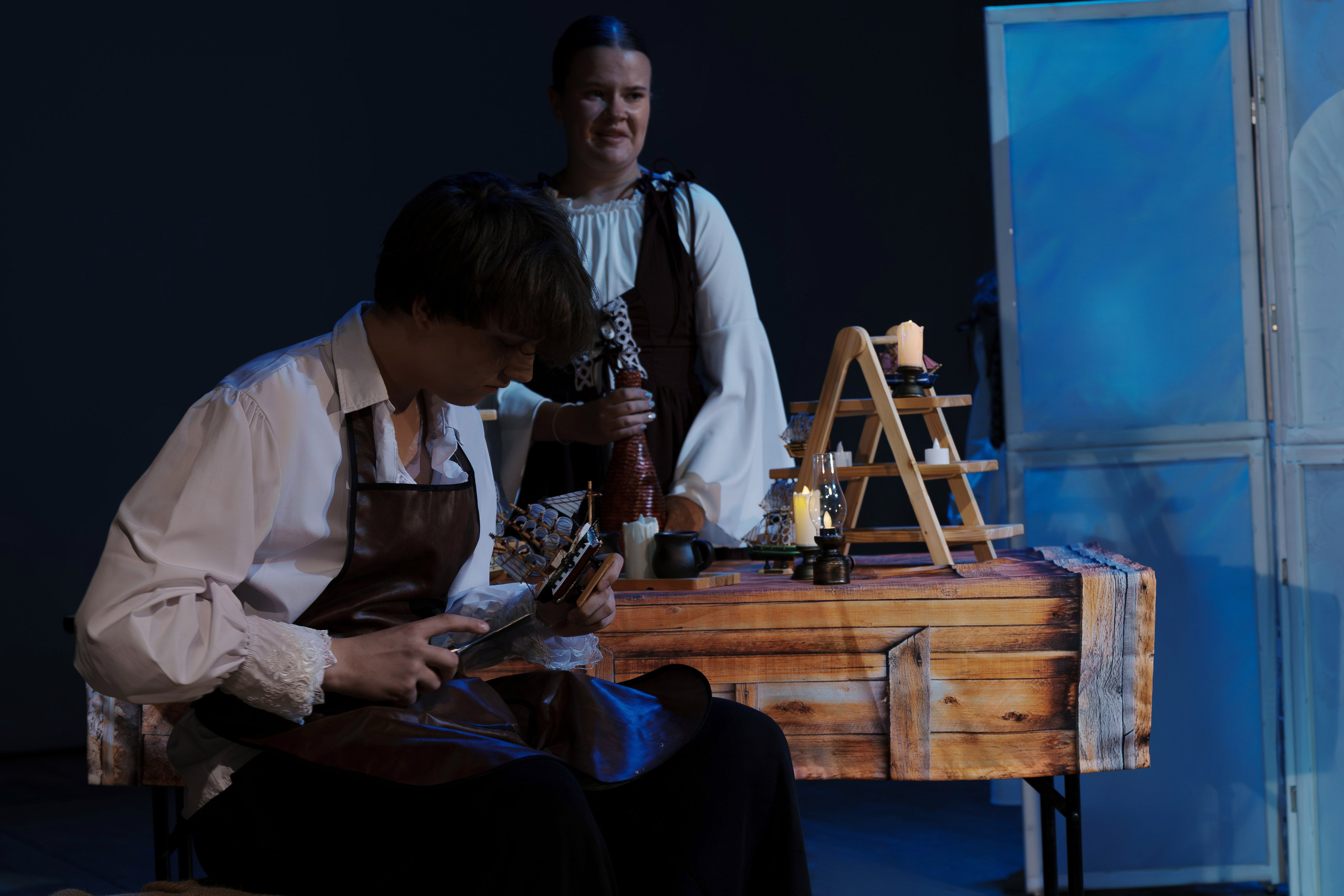 Спектакль «Алые паруса» в постановке театральной студии «Волшебный мир театра». Фотограф Евгений Егоров