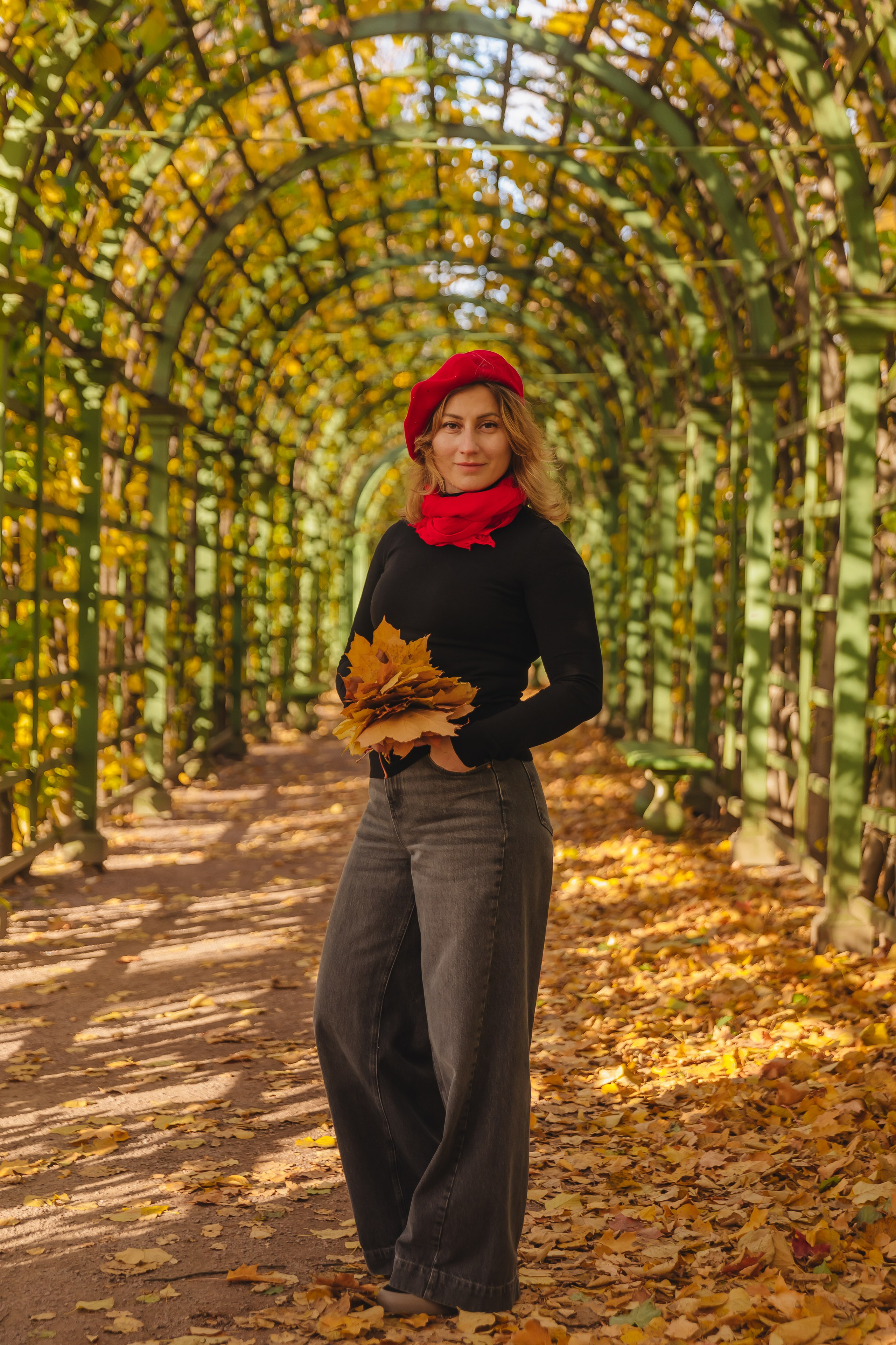 Прогулка в Золотую осень. Семейный фотограф в Санкт-Петербурге Ева Маркова